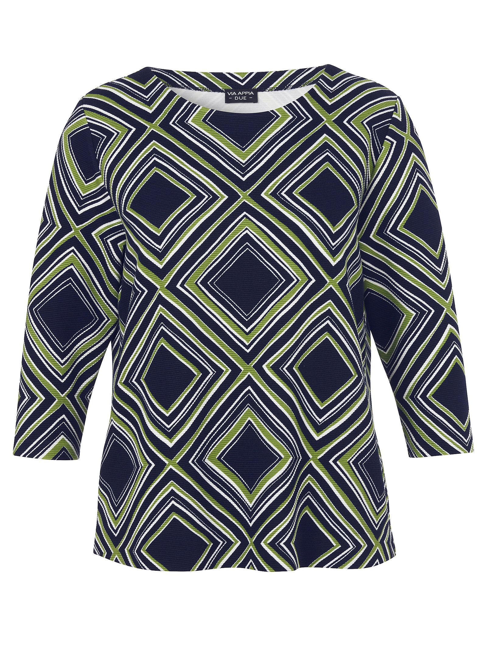 Sweatshirt Rundhals 1/1 Arm Druck, indigo multicolor #1