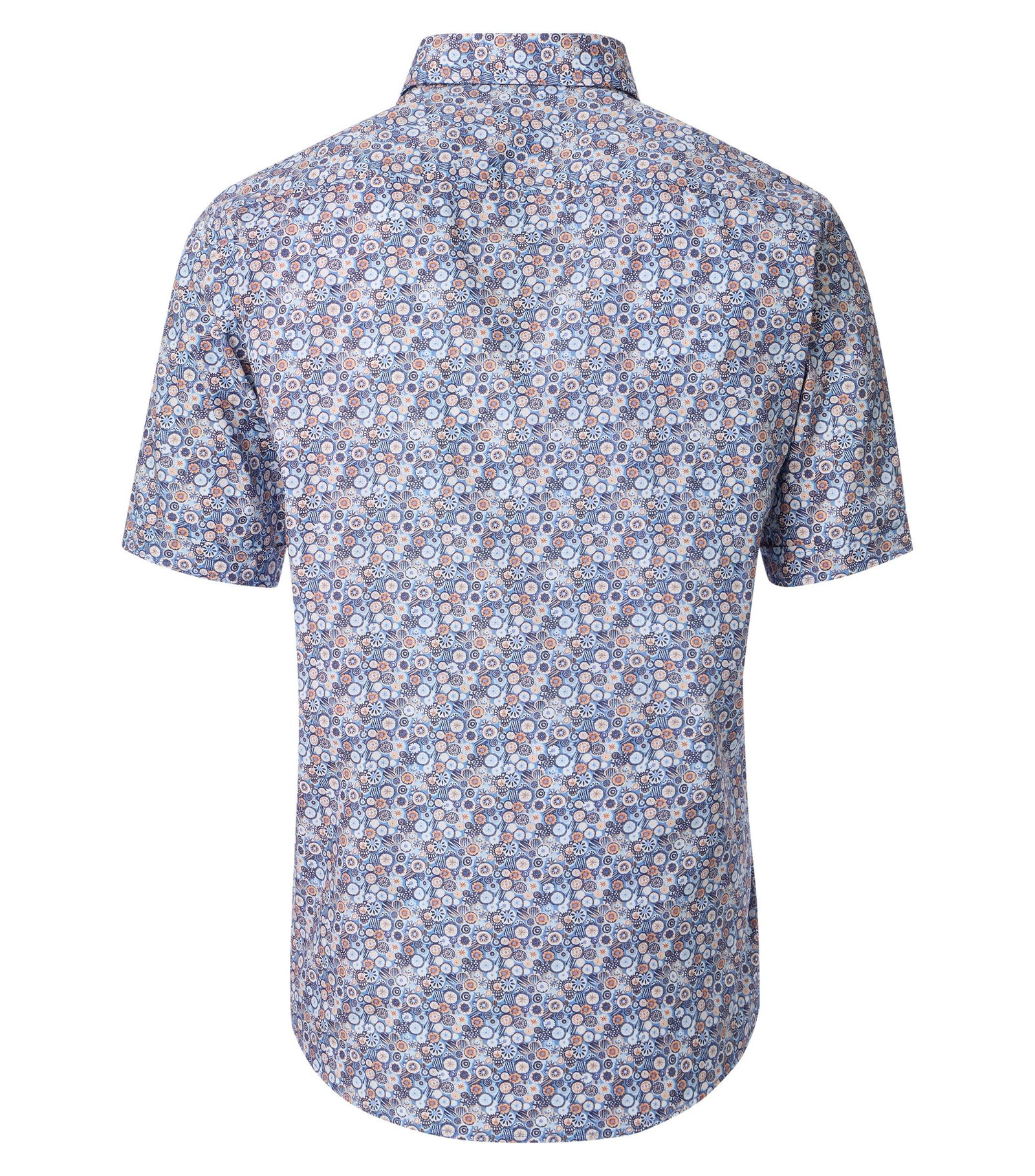  |  Freizeithemd Kurzarm | M | blau
