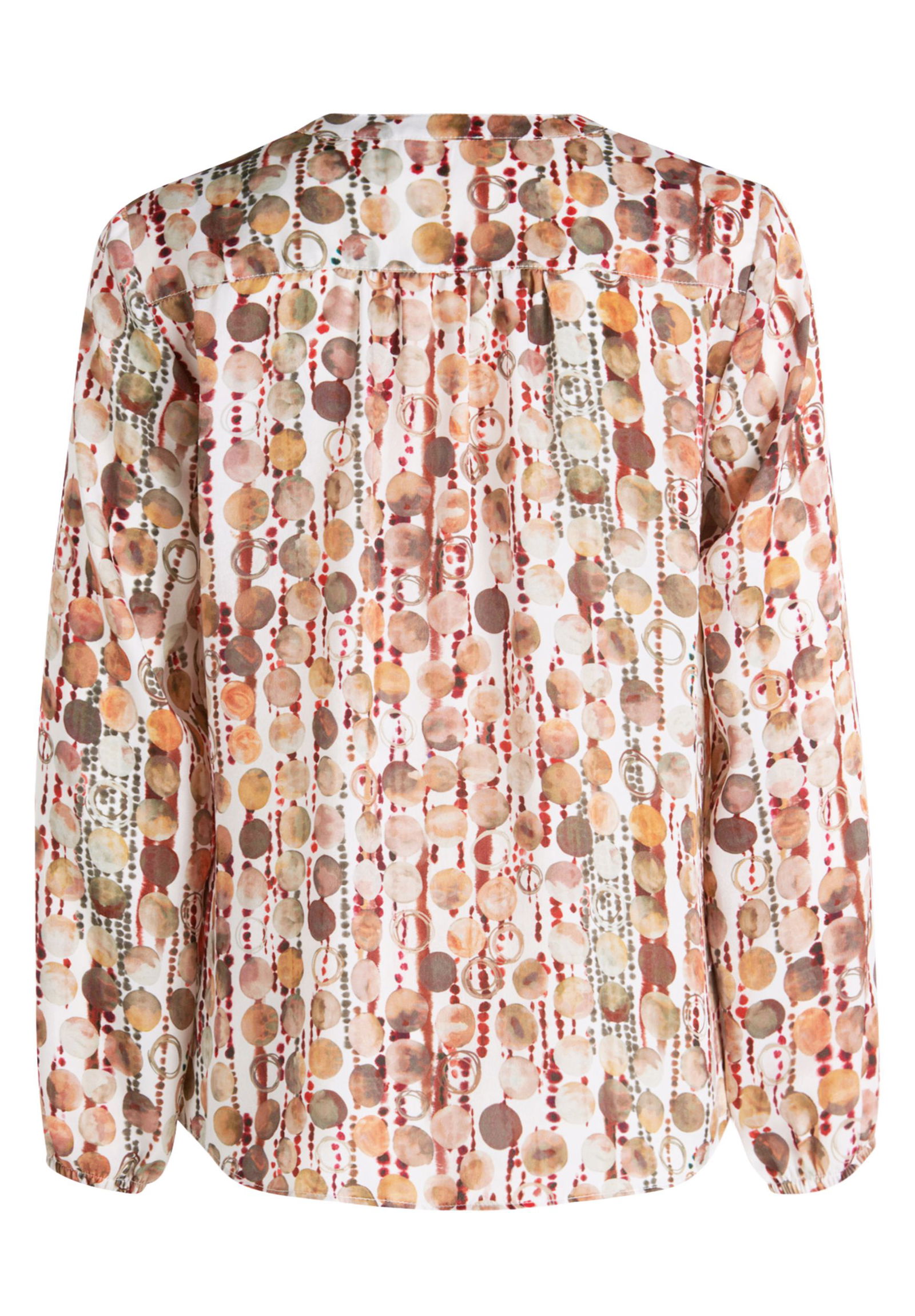 Cartoon |  Cartoon Druckbluse  | 40 | brown/red