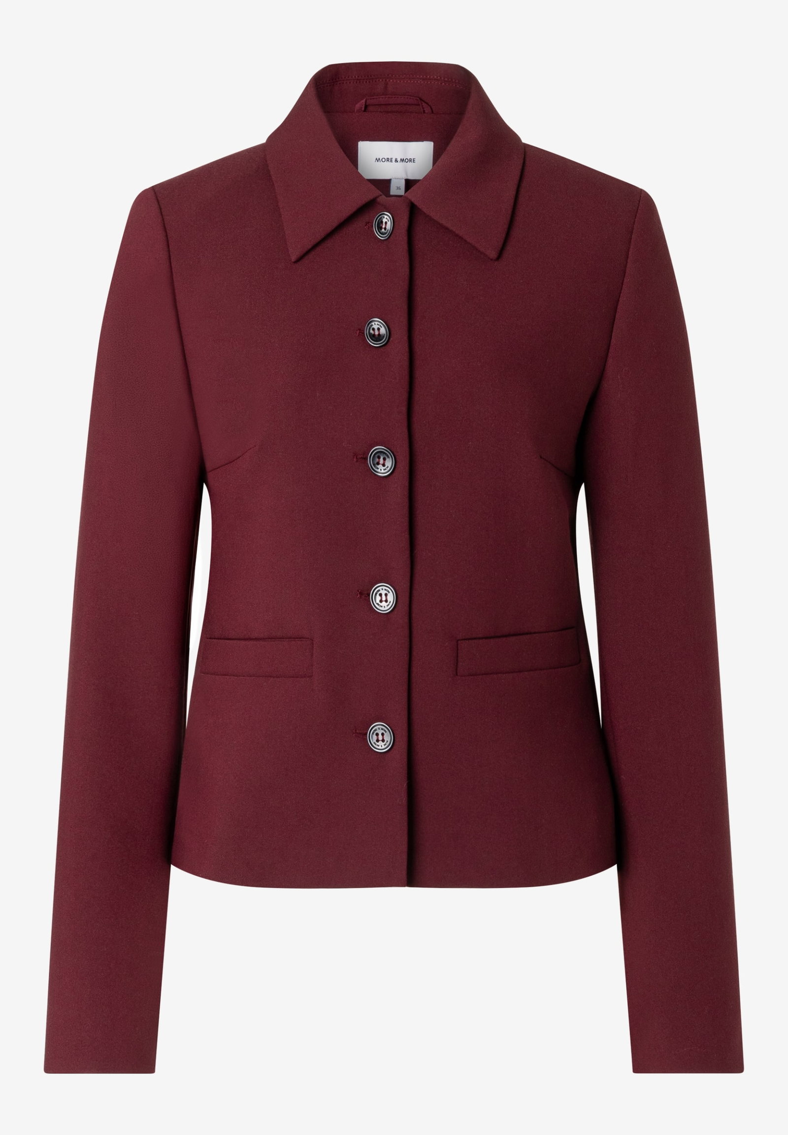 Technical Double Jacket, pomegranate red #1