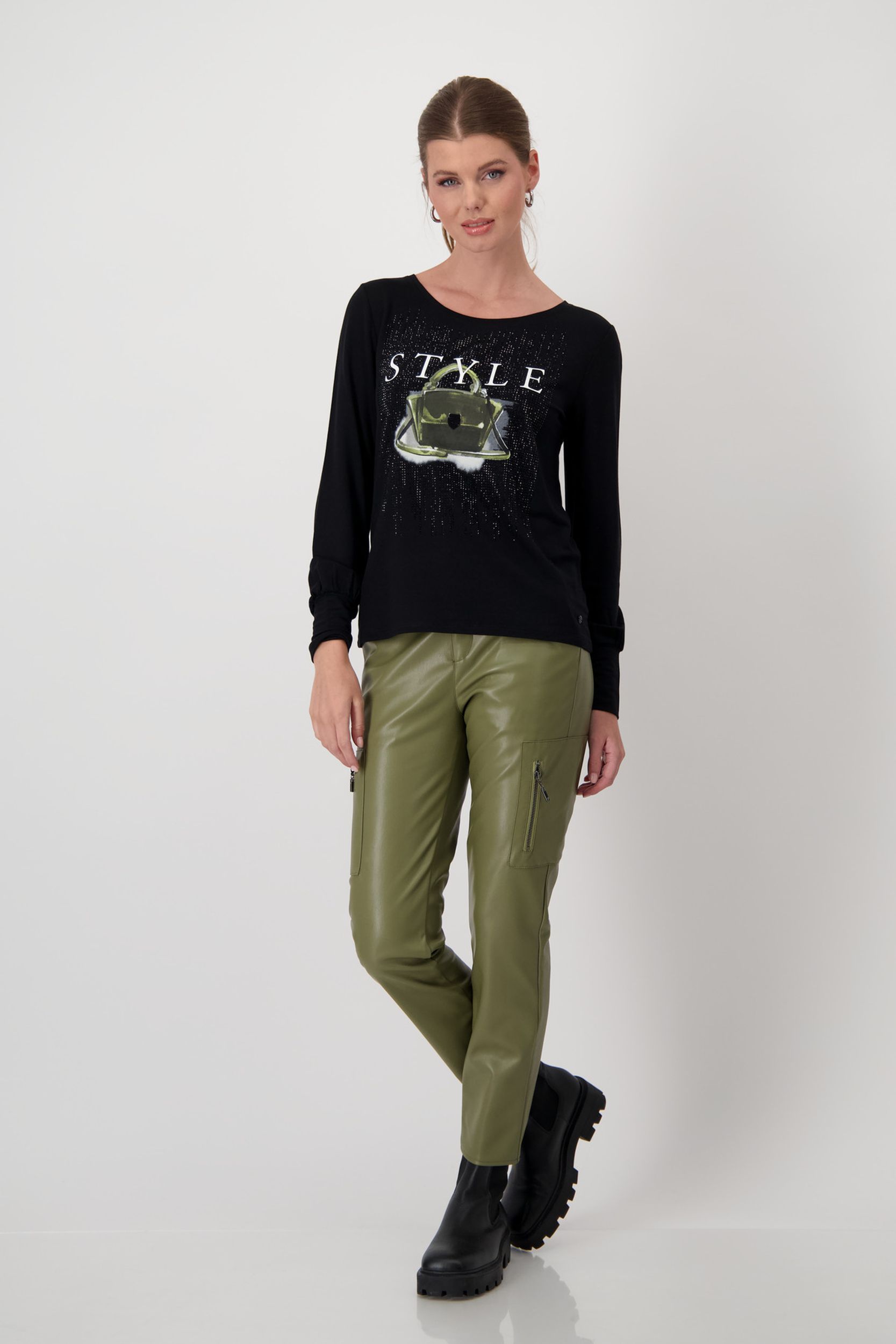 Monari Longsleeve | schwarz | 36 | NEW-810912