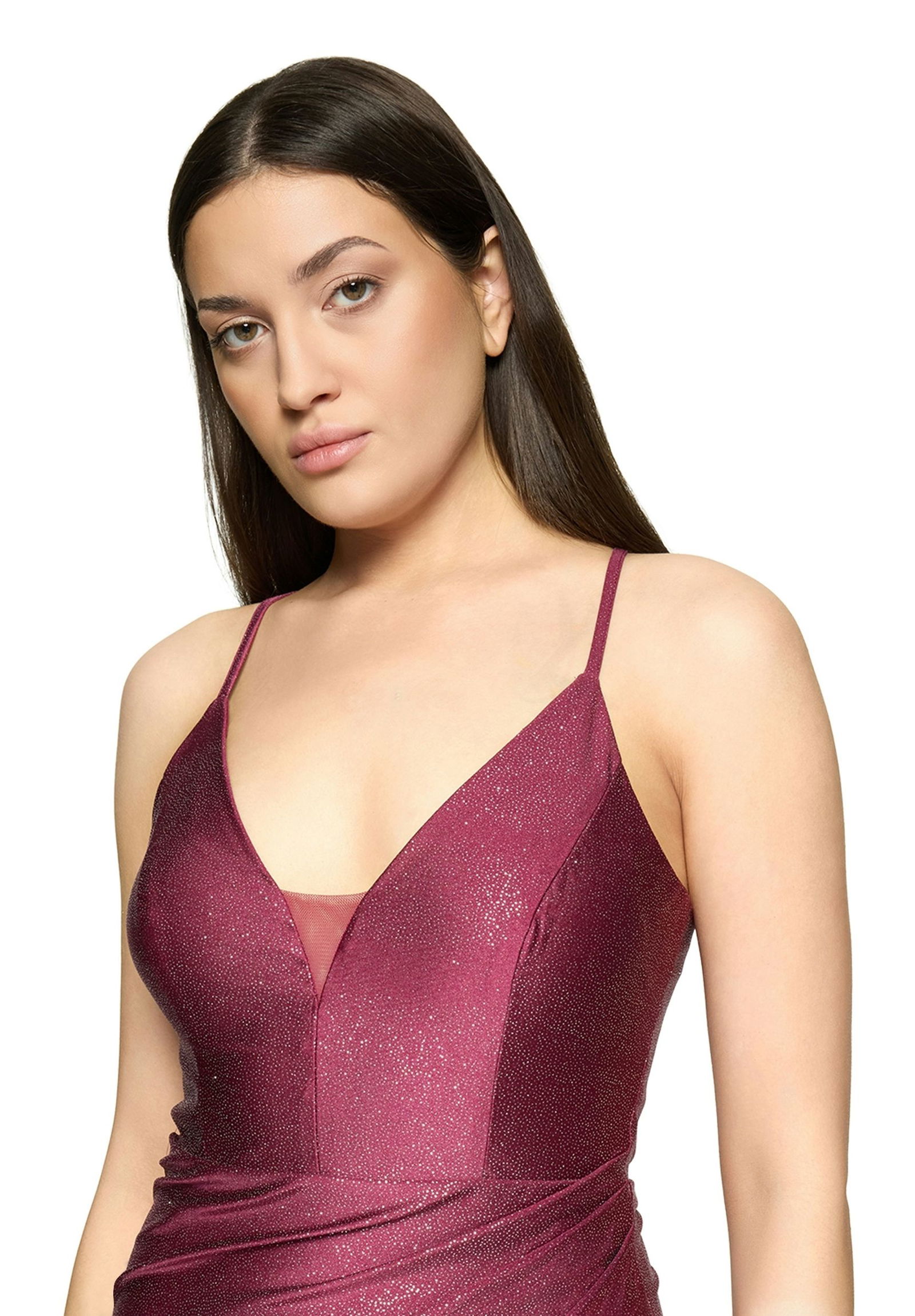 Suddenly Princess |  Suddenly Princess Langes Kleid  | 32 | rot/grau