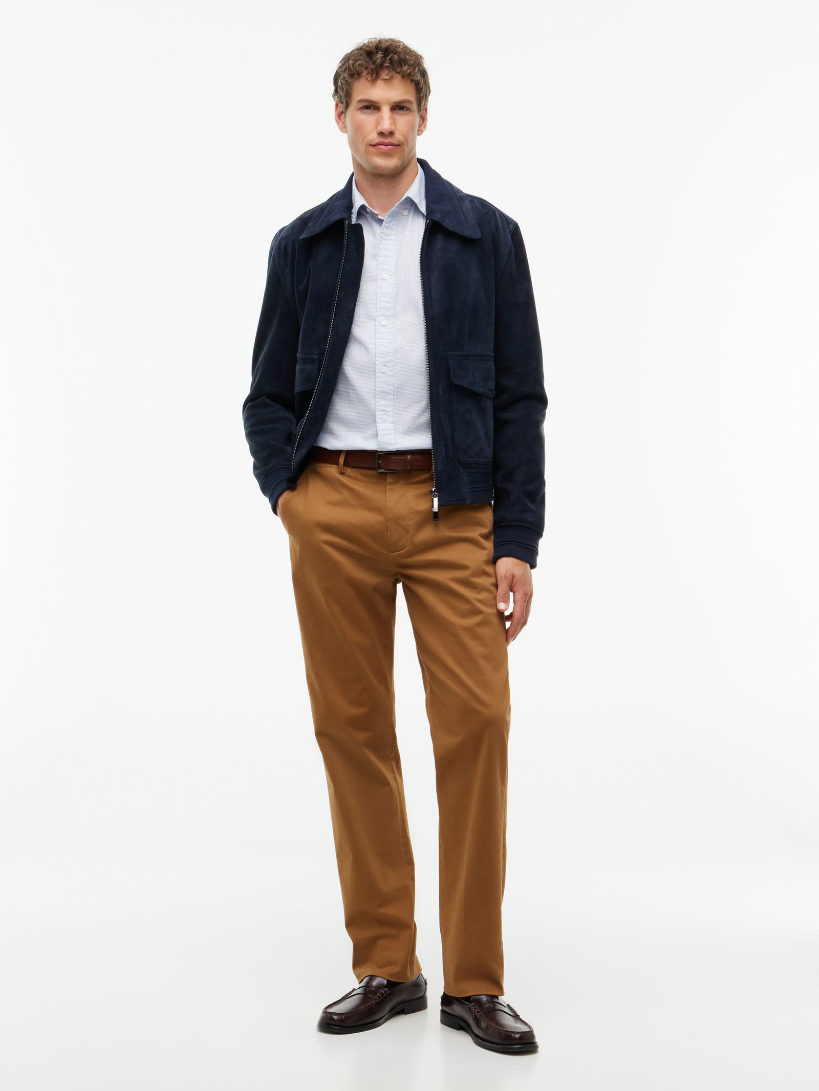 DOBBY STRUCTURE RF SHIRT, BLUE #5