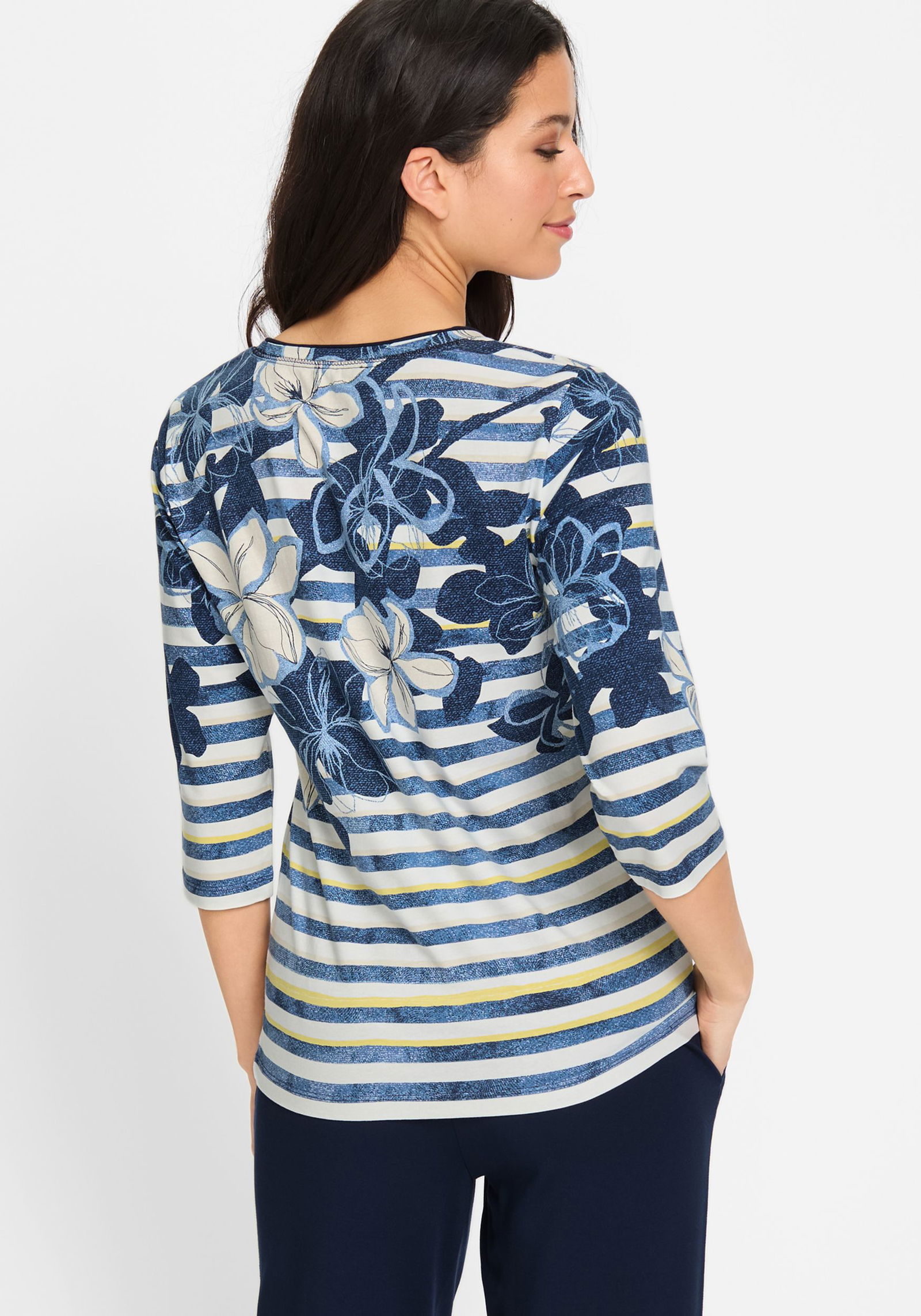 235e11b0c01e9032d395bf639e9568ea Olsen |  Olsen Longsleeve  | 46 | ink blue
