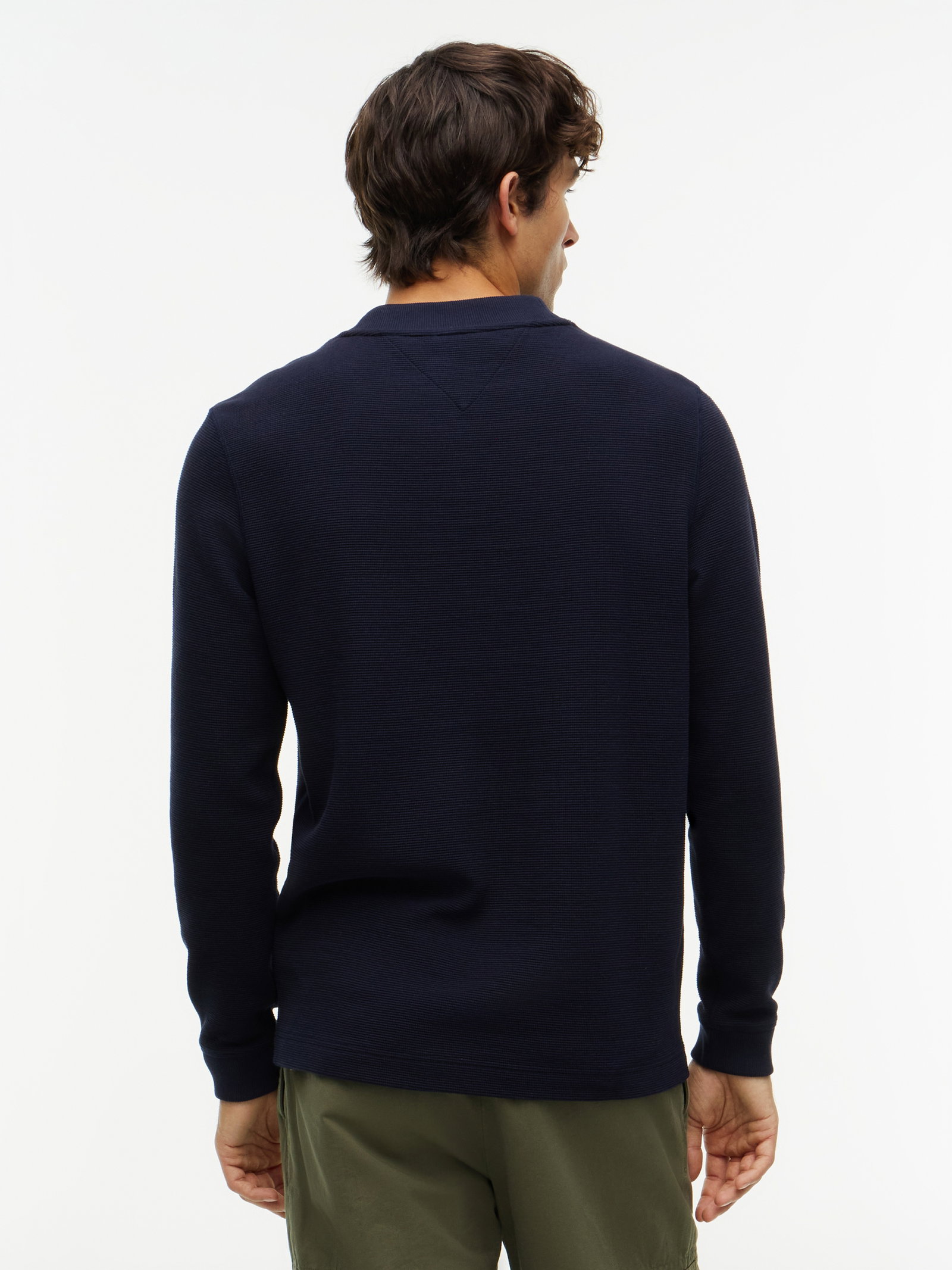 TEXTURED LS TEE, BLUE #4
