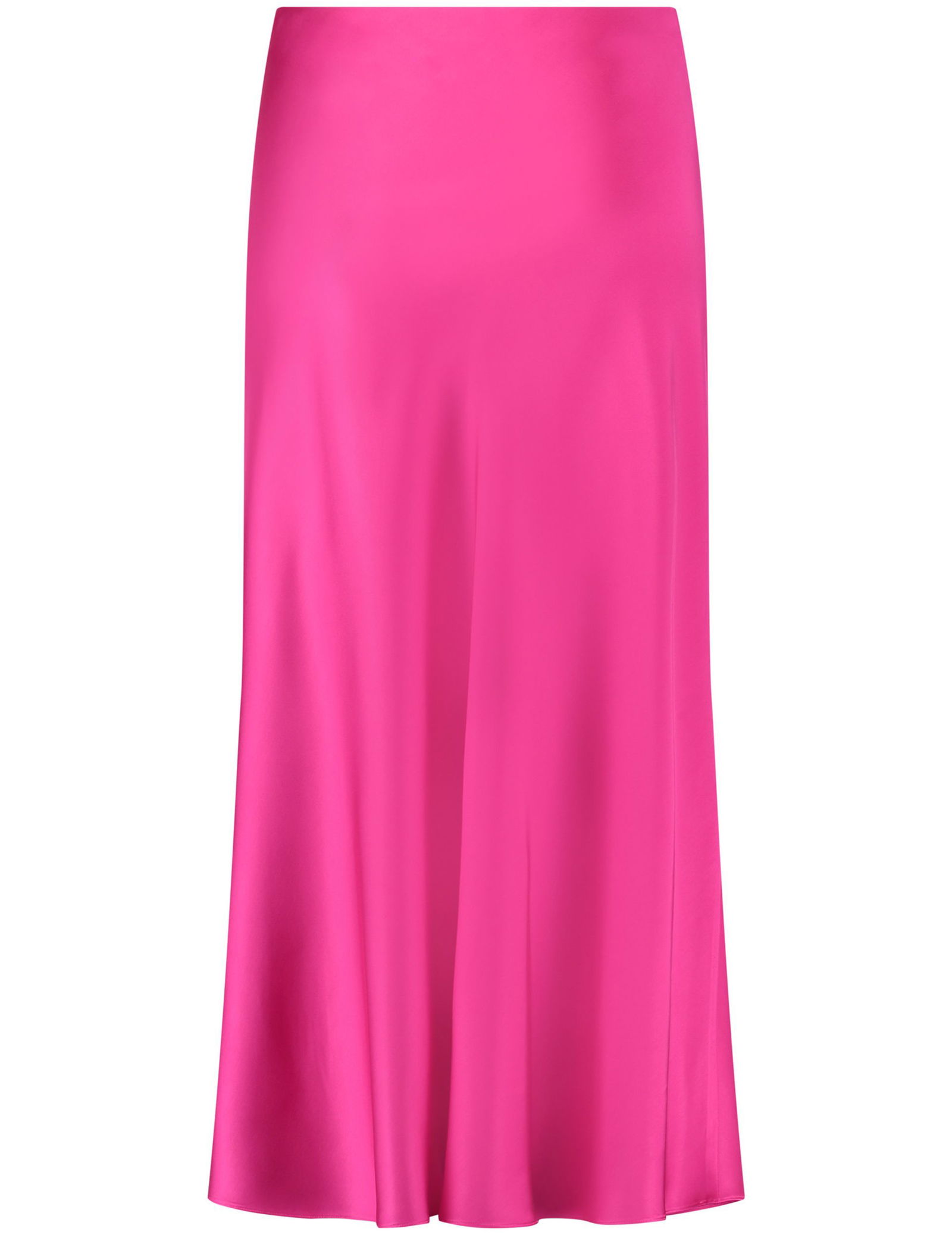 Midirock aus Satin EcoVero