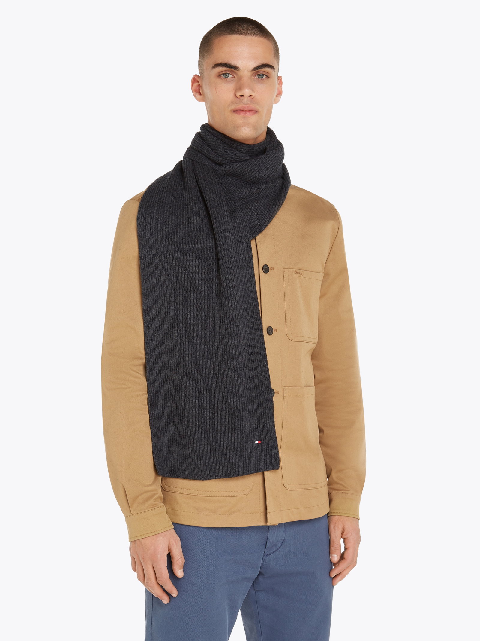 Tommy Hilfiger Essential Baumwolle Schal #5