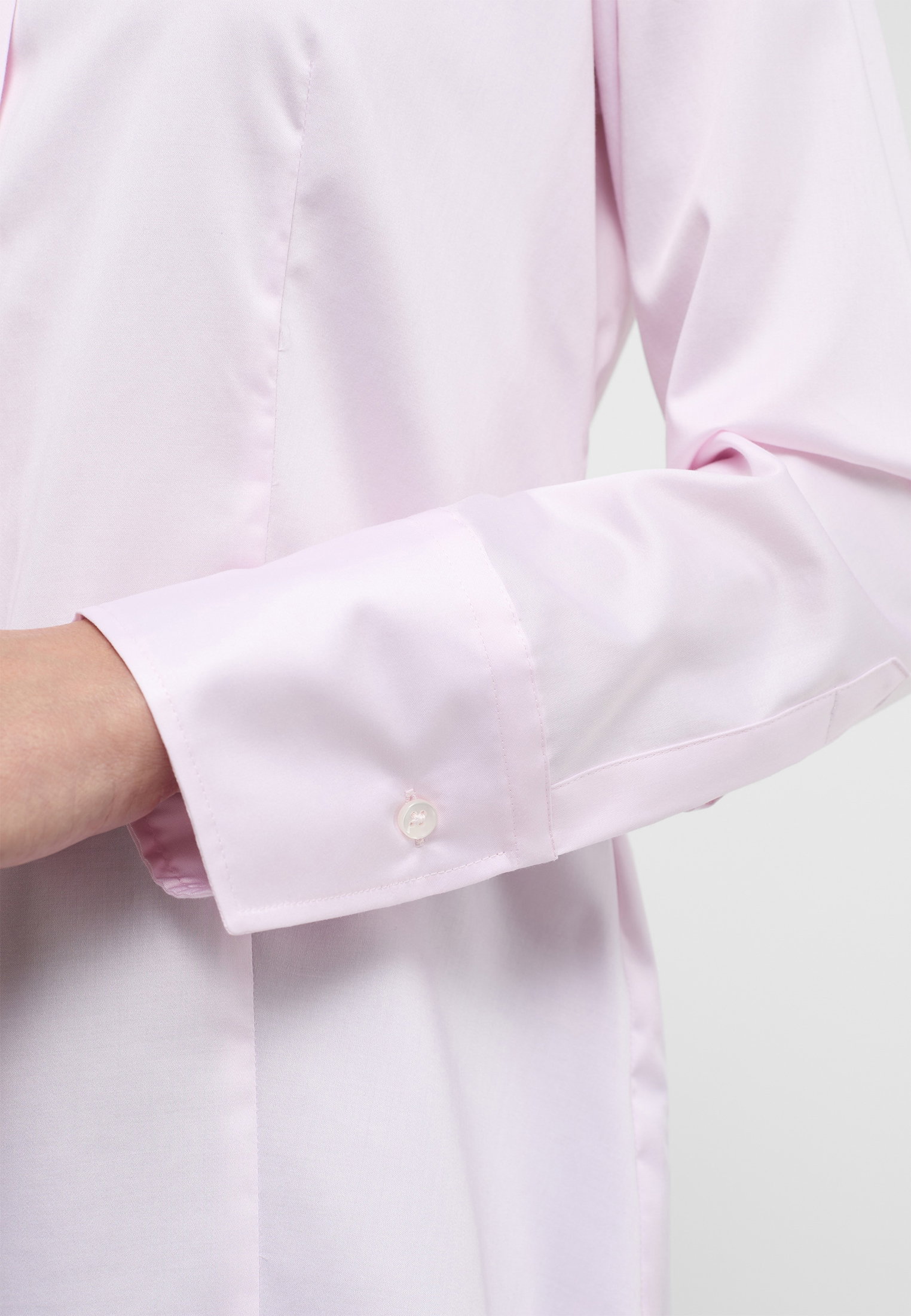Eterna Bluse Satingewebe Langarm #3