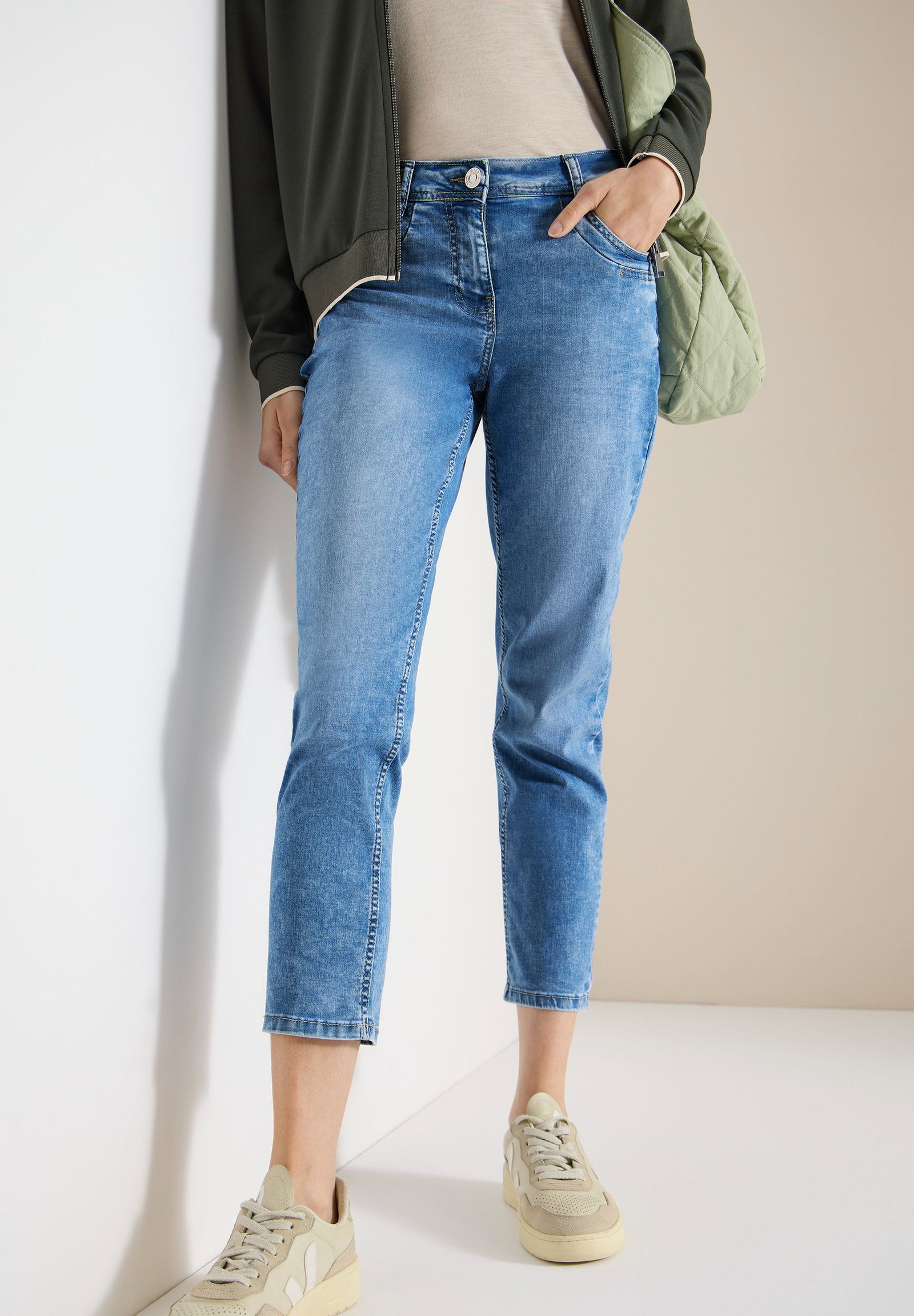 CECIL |  CECIL 7/8-Jeans  | 32/26 | light blue washed