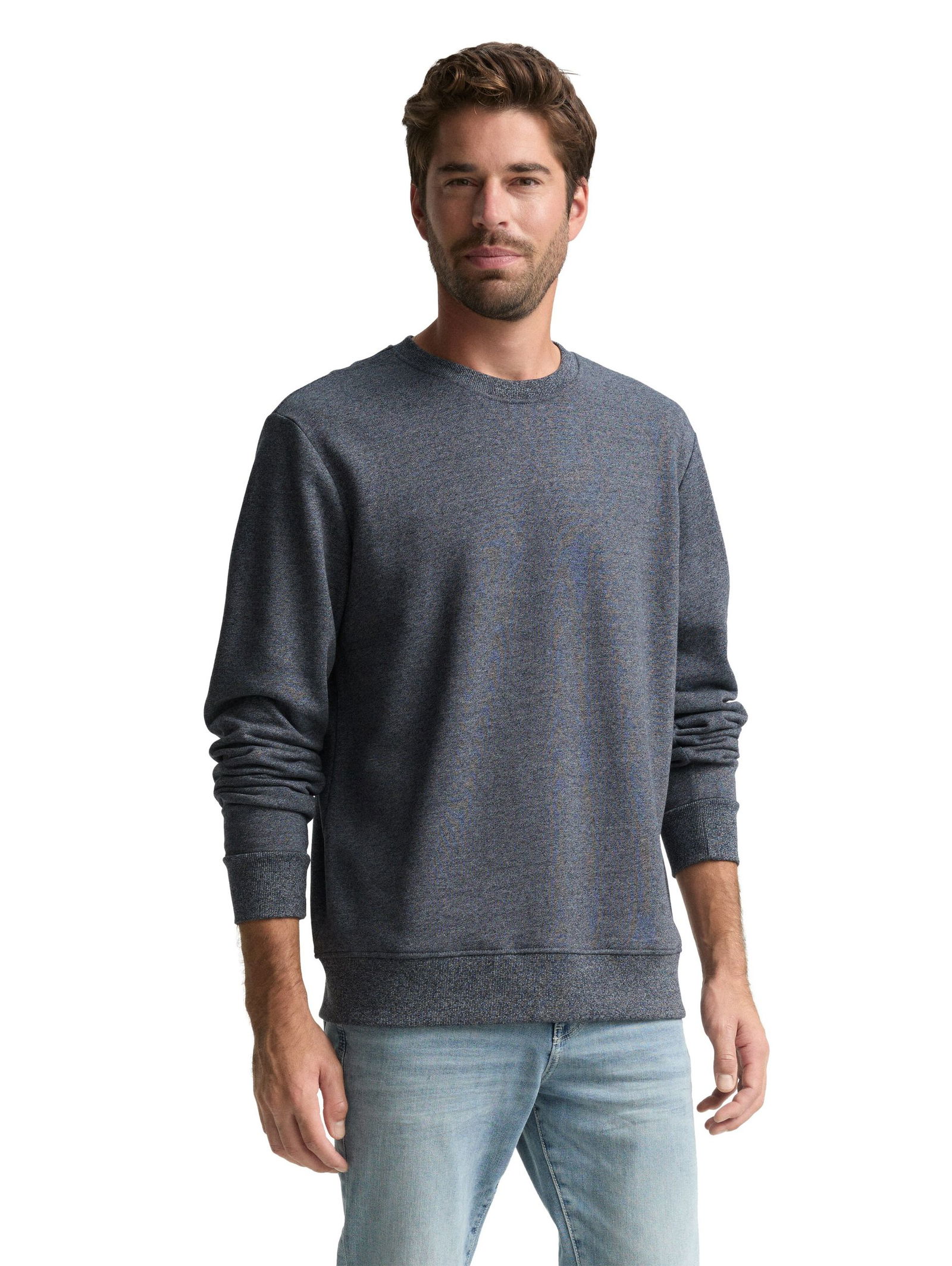 Tom Tailor | Tom Tailor Pullover | XL | navy grindle structure