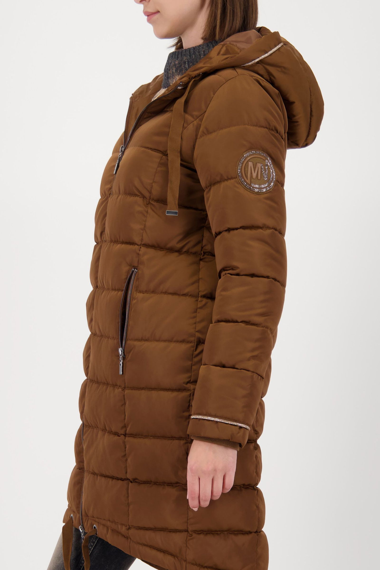 97cb70c24ac4a93291255abd61efff79 Monari | Monari Steppmantel | 42 | whisky