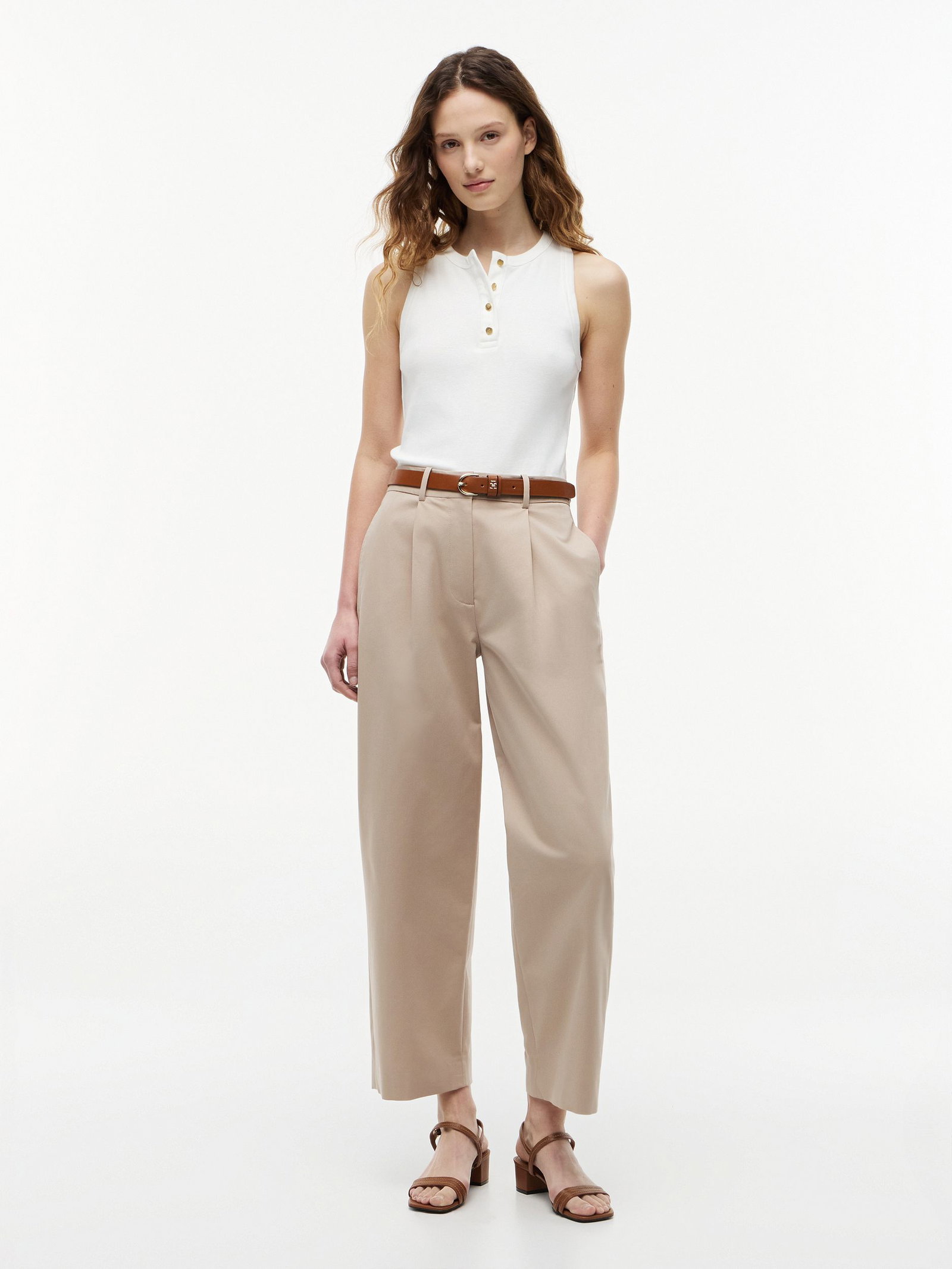 Tommy Hilfiger |  Tommy Hilfiger Top  | S | ecru