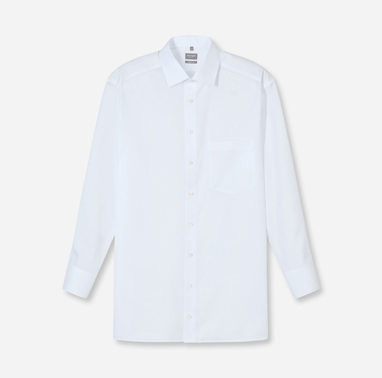 Olymp |  Olymp Hemd Modern Fit  | 43 | weiß
