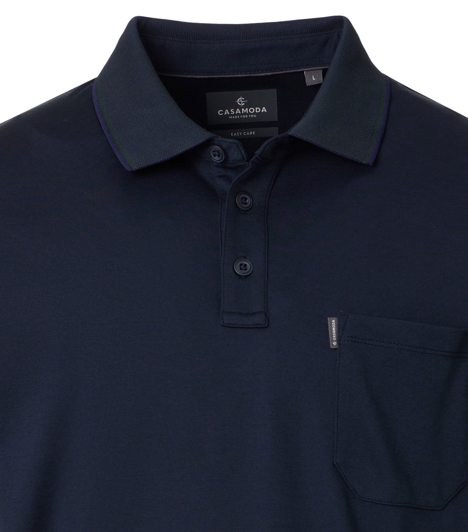 Casa Moda |  Casa Moda Poloshirt  | M | blau
