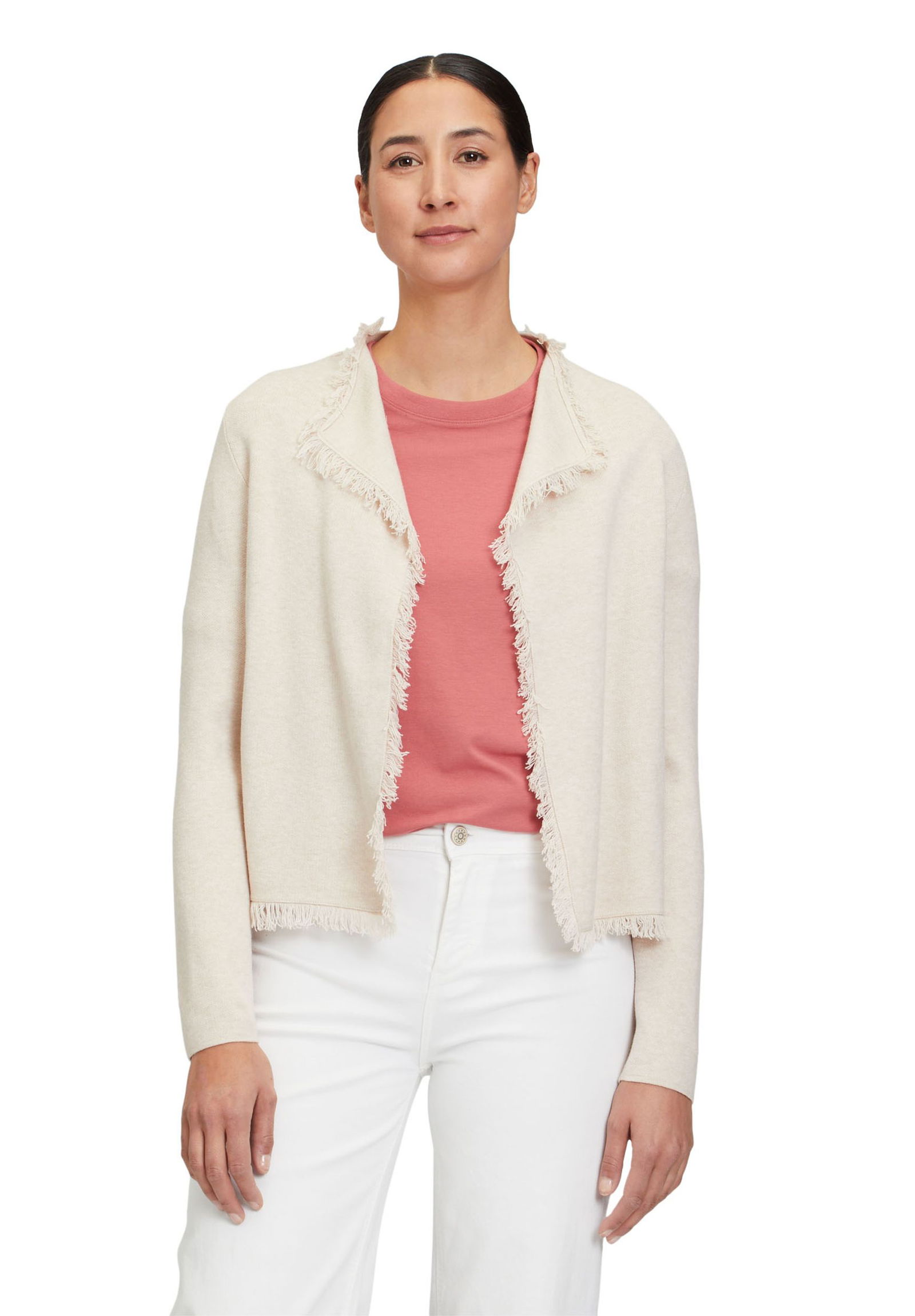 Cartoon |  Cartoon Strickjacke | Cardigan  | 40 | beige