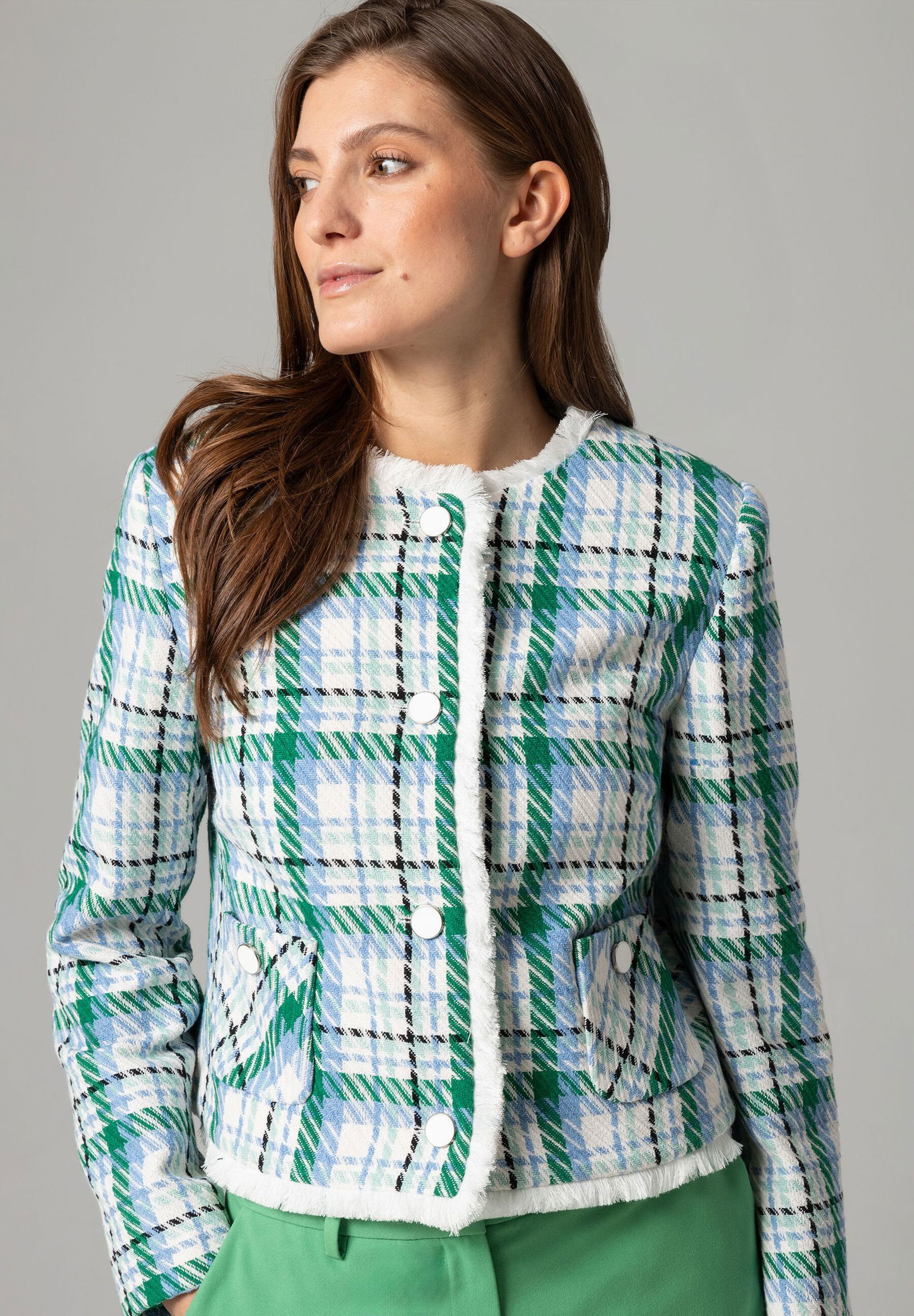 More & More |  More & More Kurzblazer  | 36 | mehrfarbig