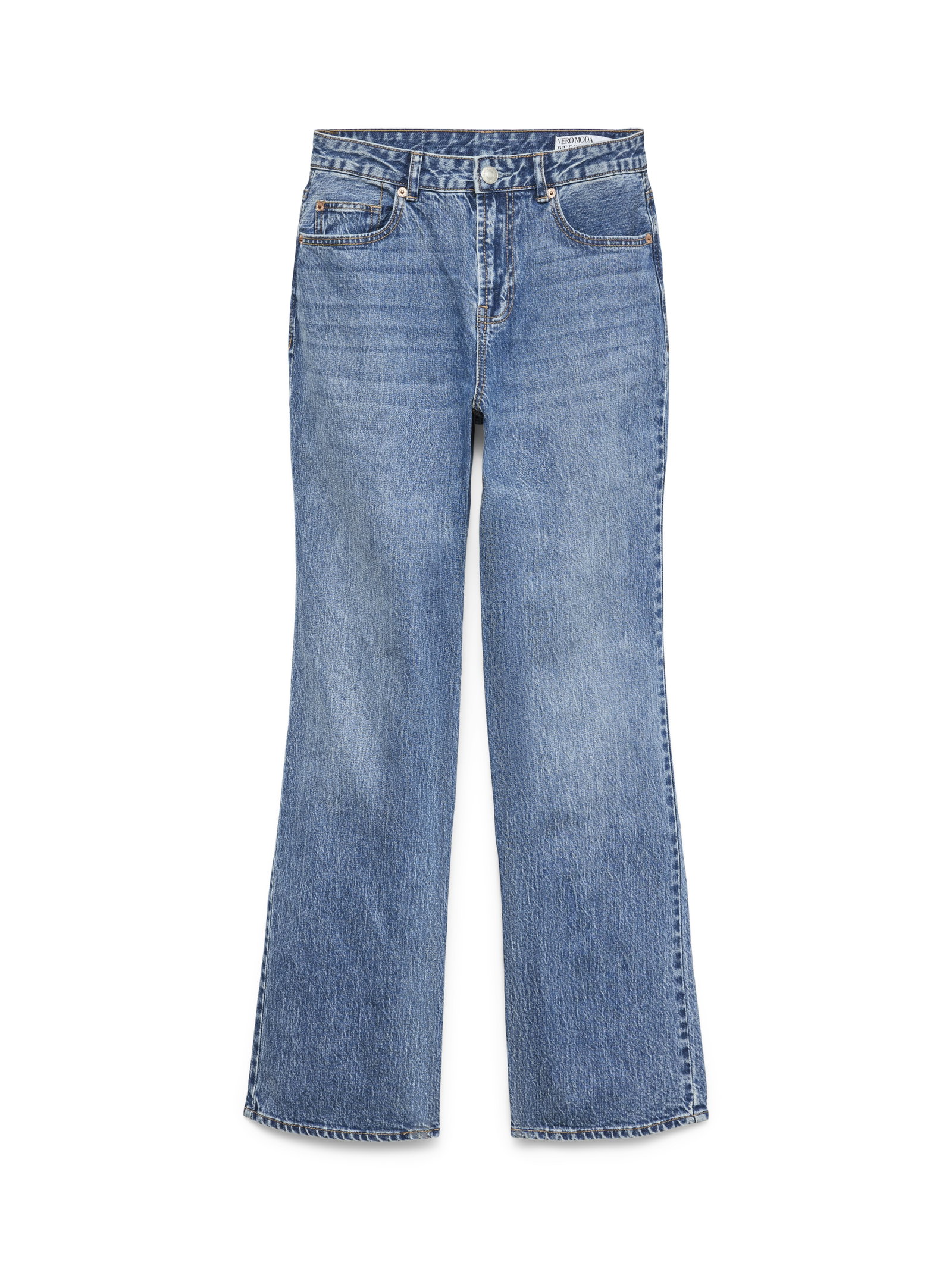 VMTESSA HR STRAIGHT JEANS LI3114 GA, Medium Blue Denim #1