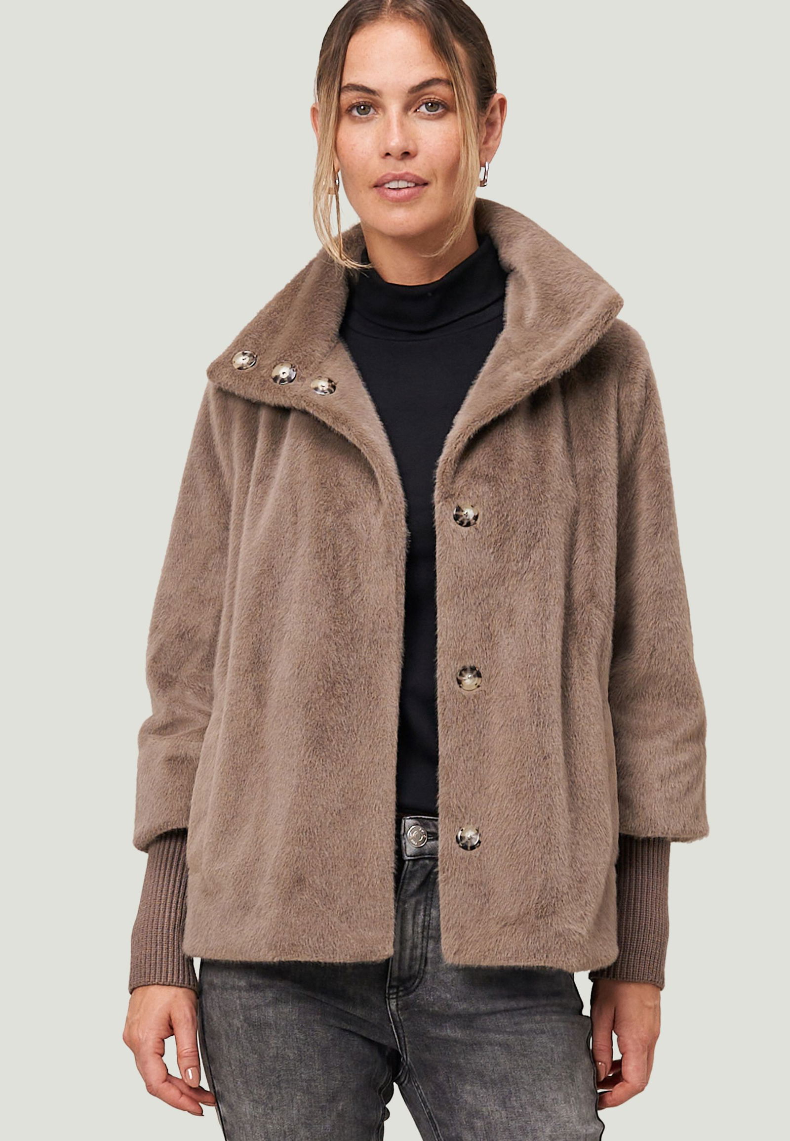 Zero | Zero Klassischer Mantel | 36 | desert taupe