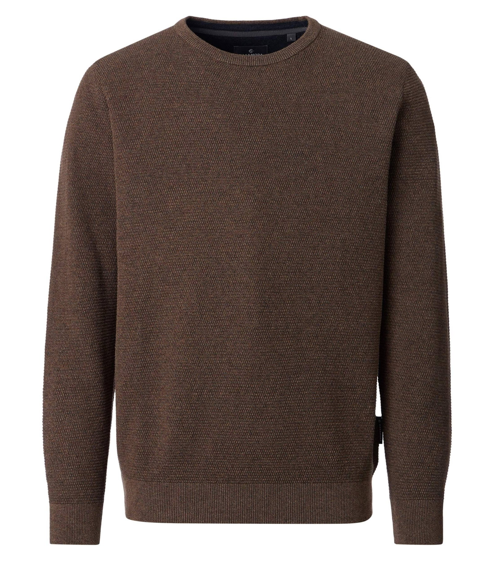 Pullover, O-Neck SNOS, 677 braun #1