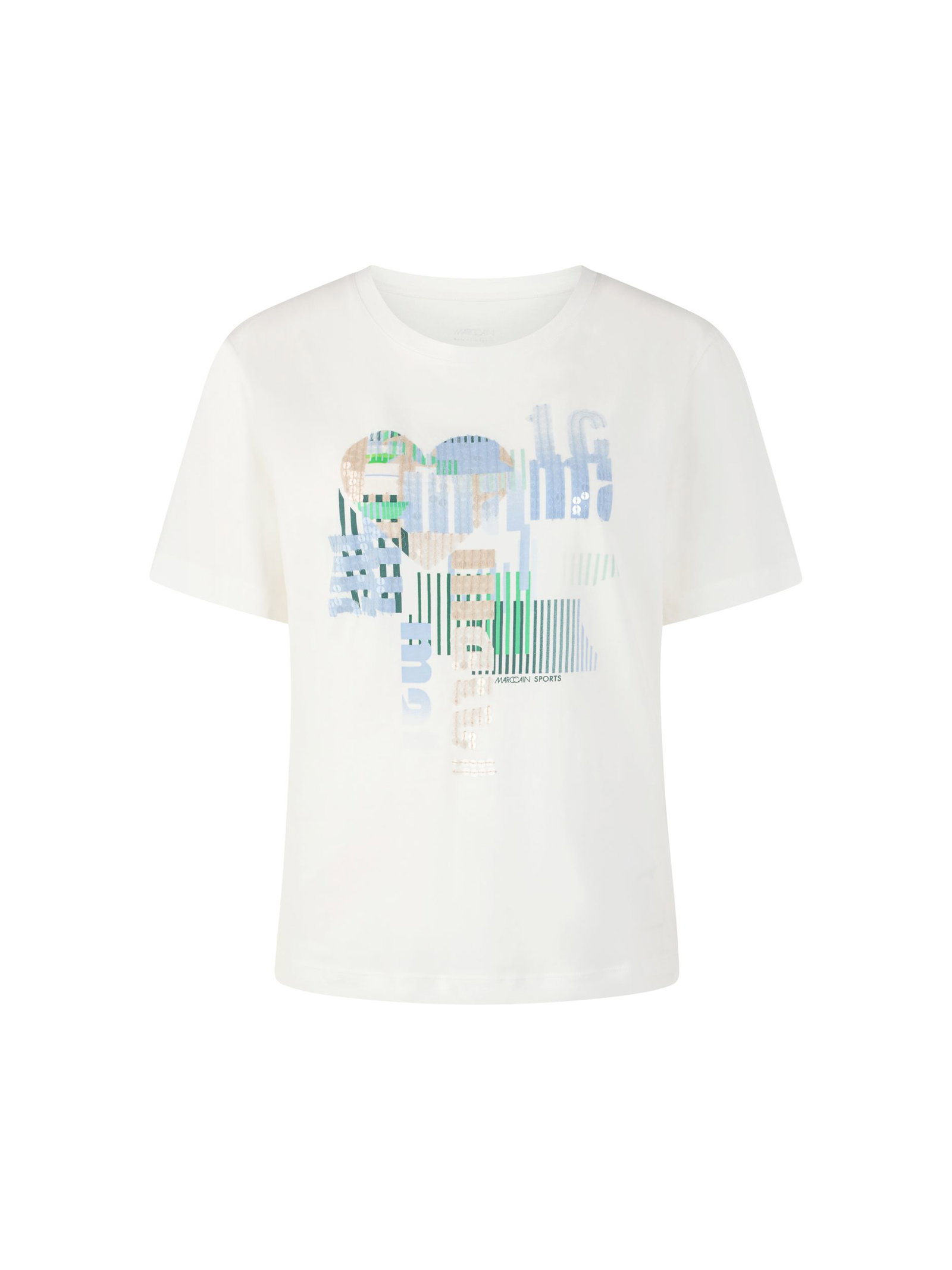339ddc694f257f7778ca4b9c3579ce4a Marc Cain Sports | Locker geschnittenes Baumwollshirt | 38 | off-white