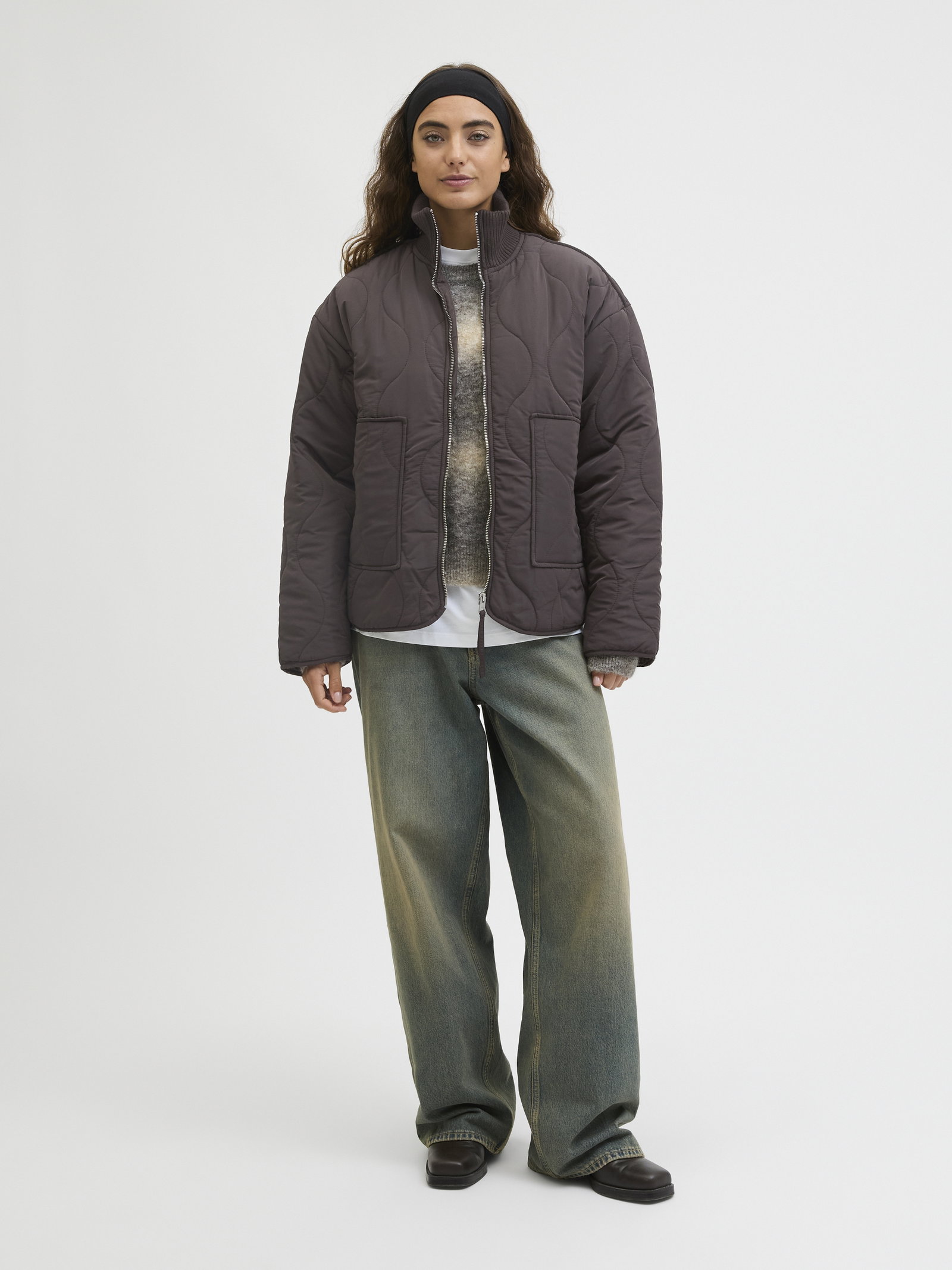 JXSERENA MID QUILTED JACKET OTW SN, Bracken #7