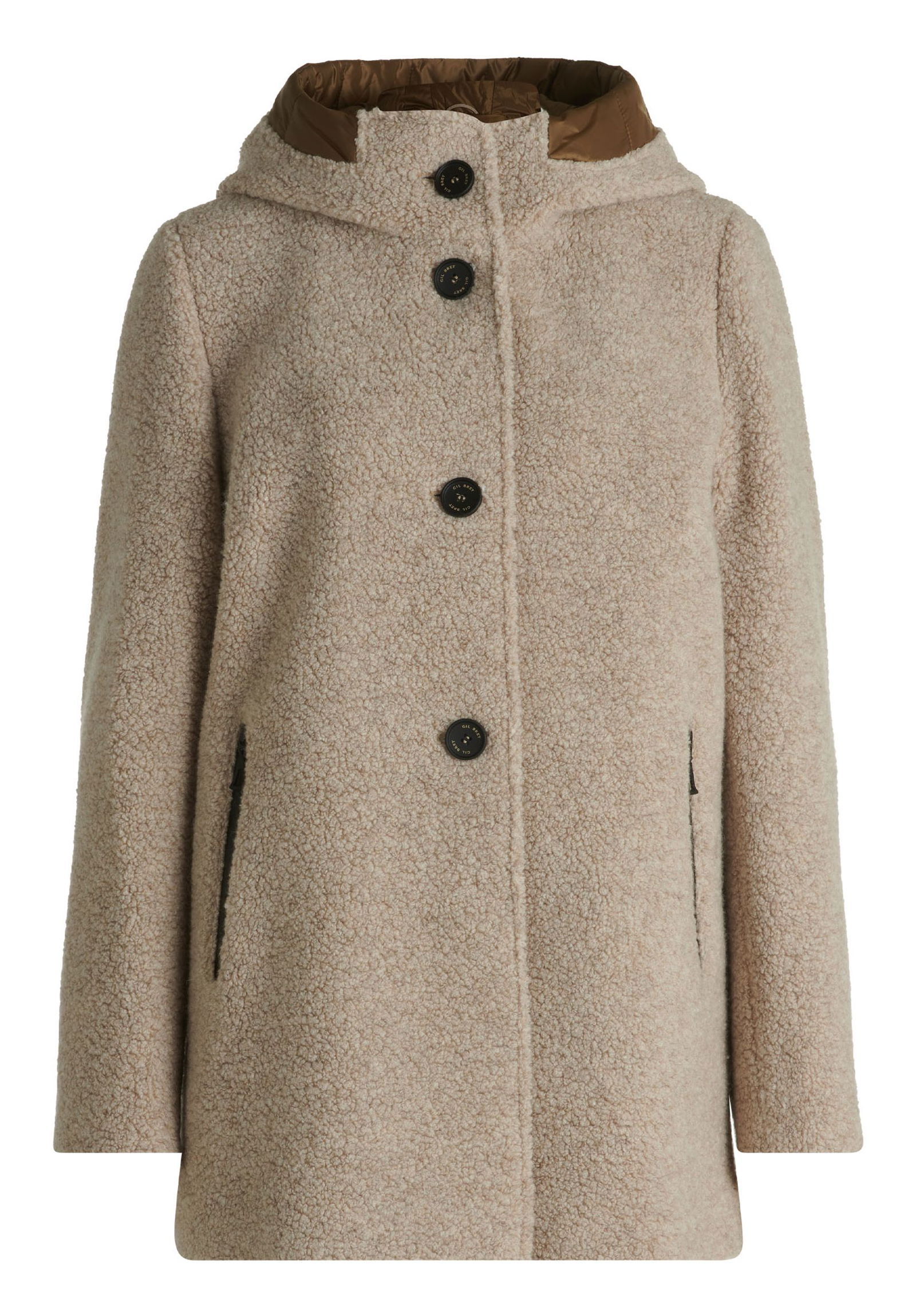 bd738ff9f7041b9f15a18c67598e17ce Gil Bret | Gil Bret Wolljacke | 46 | pine camel