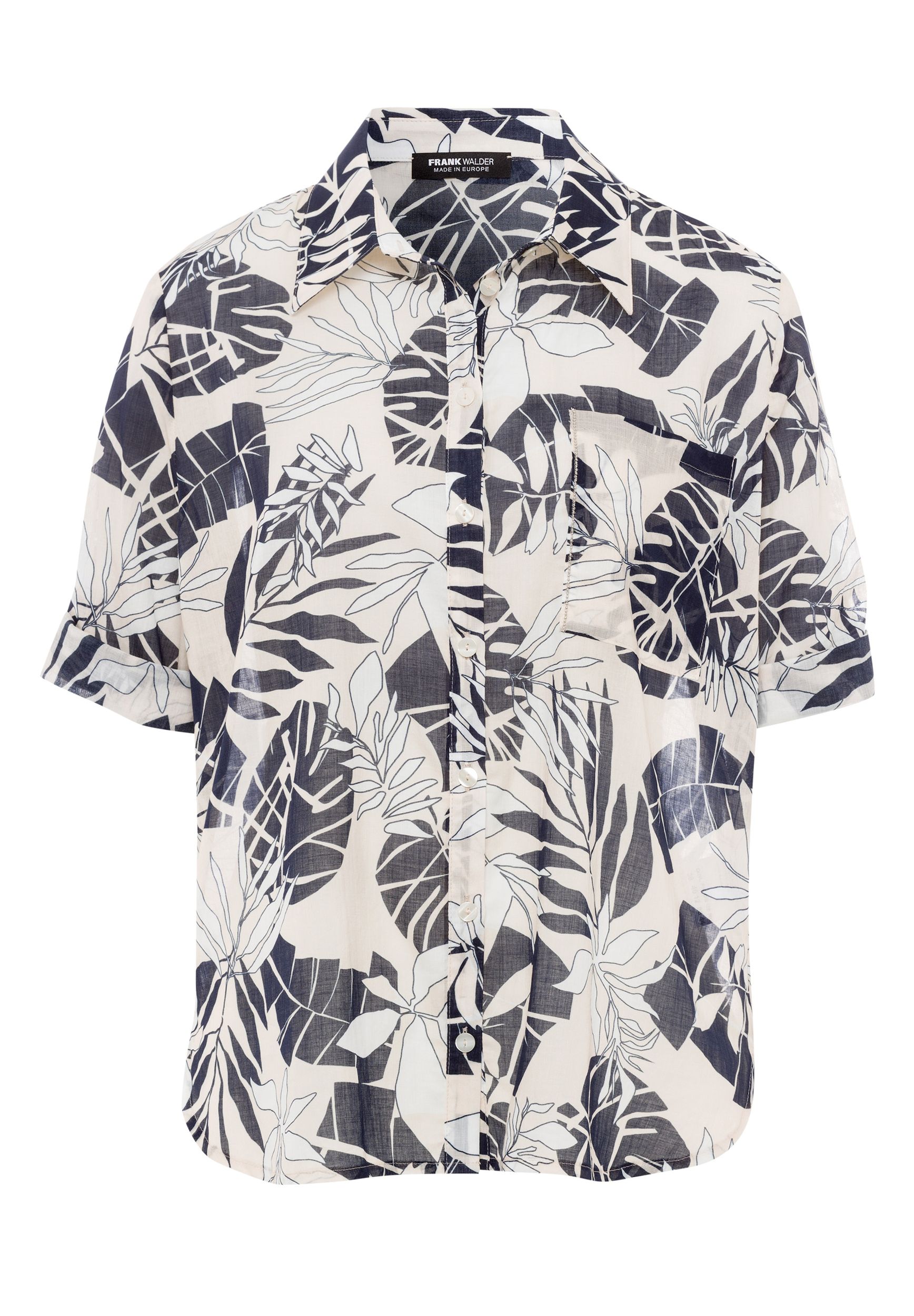 Frank Walder |  Frank Walder Druckbluse  | 46 | 1320_700080
