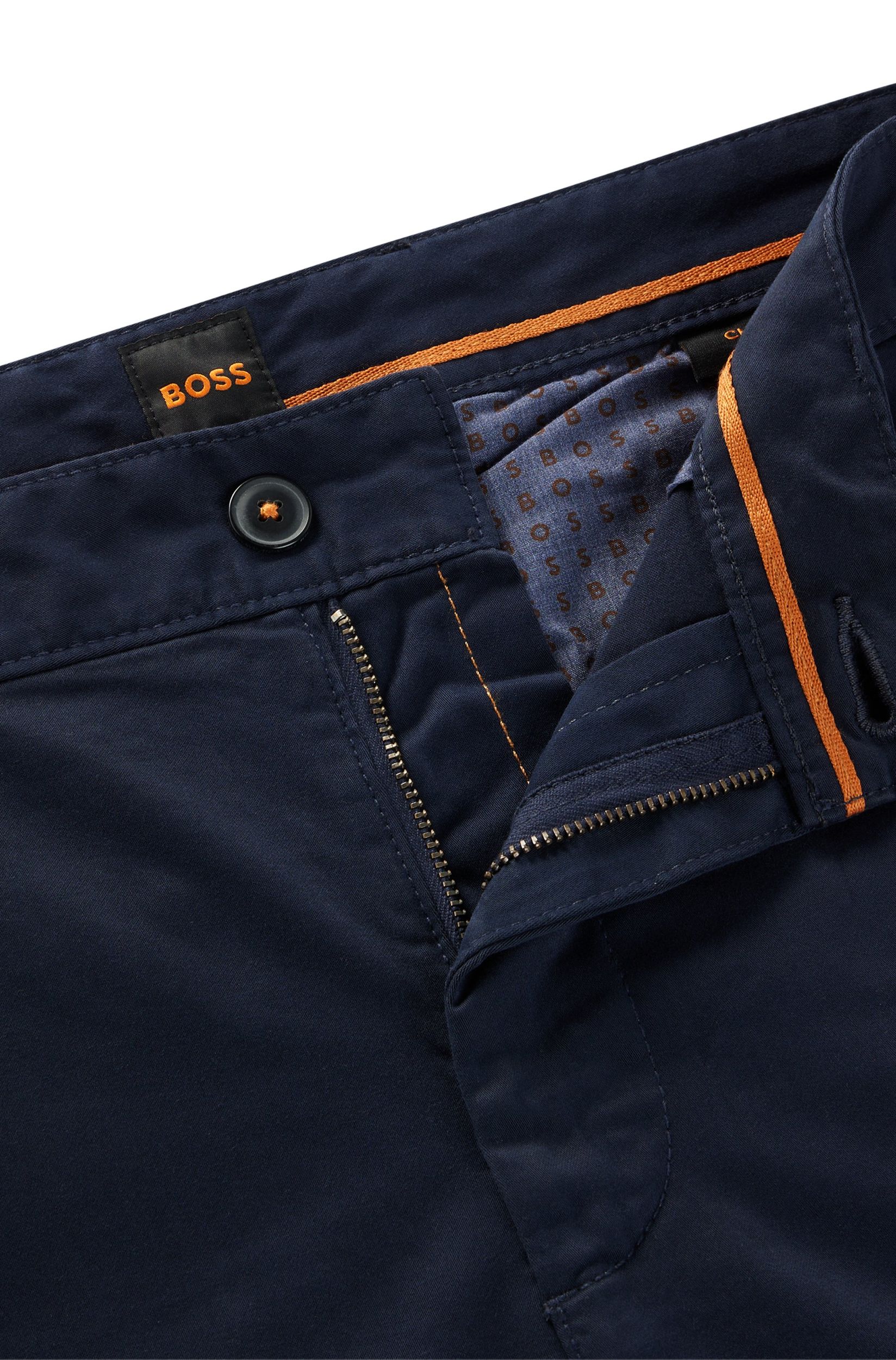  |  Chino_slim 10242156 01, Dark Blue | 34/32 | dark blue