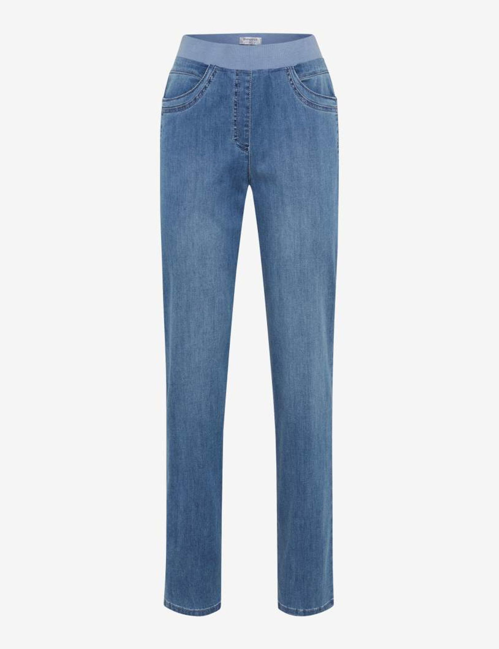 Raphaela by Brax |  Raphaela by Brax Slim Jeans "Style Pamina Fun'' | 38 | bleached,slightly used