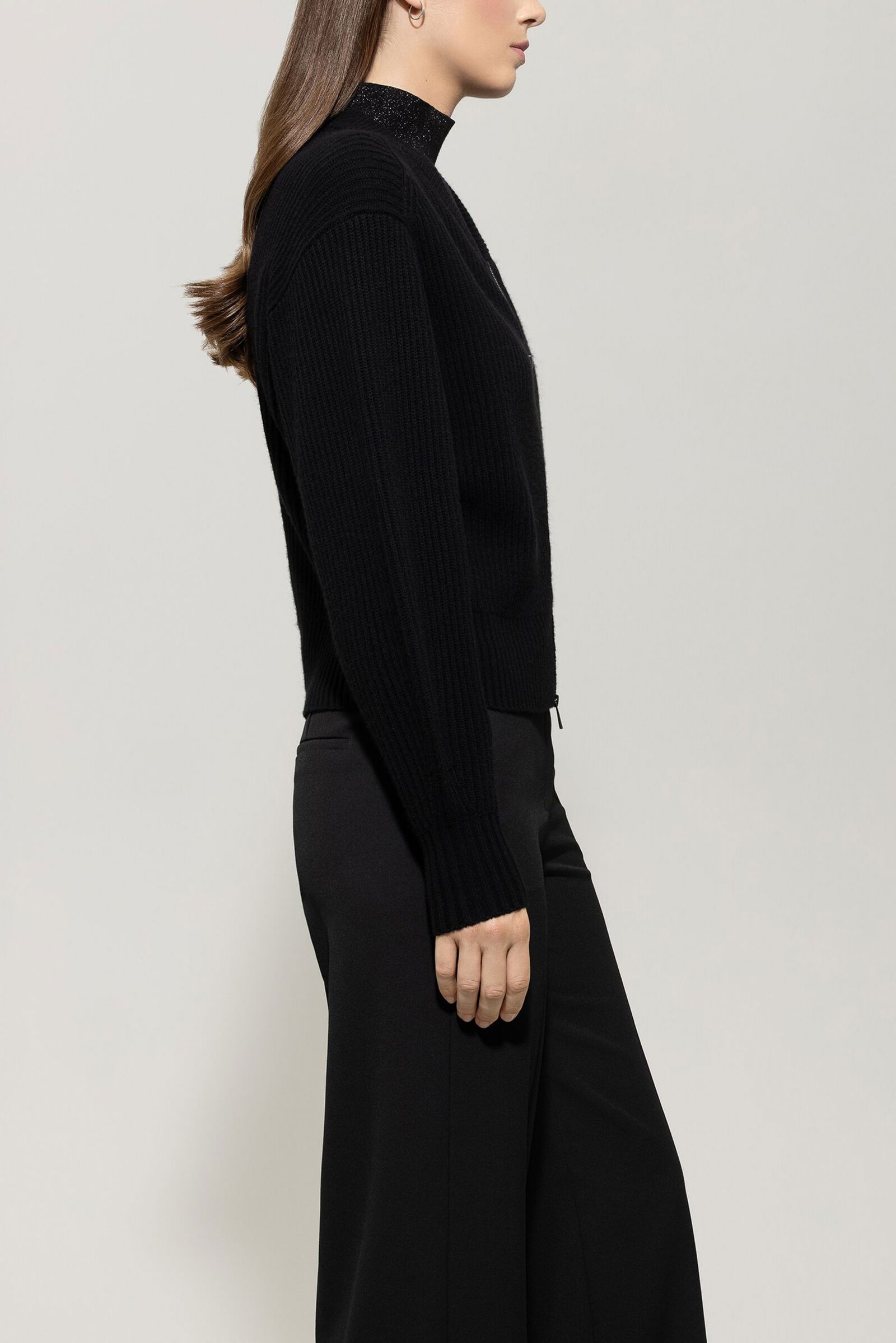  | Strickjacke, deep black | 40 | black
