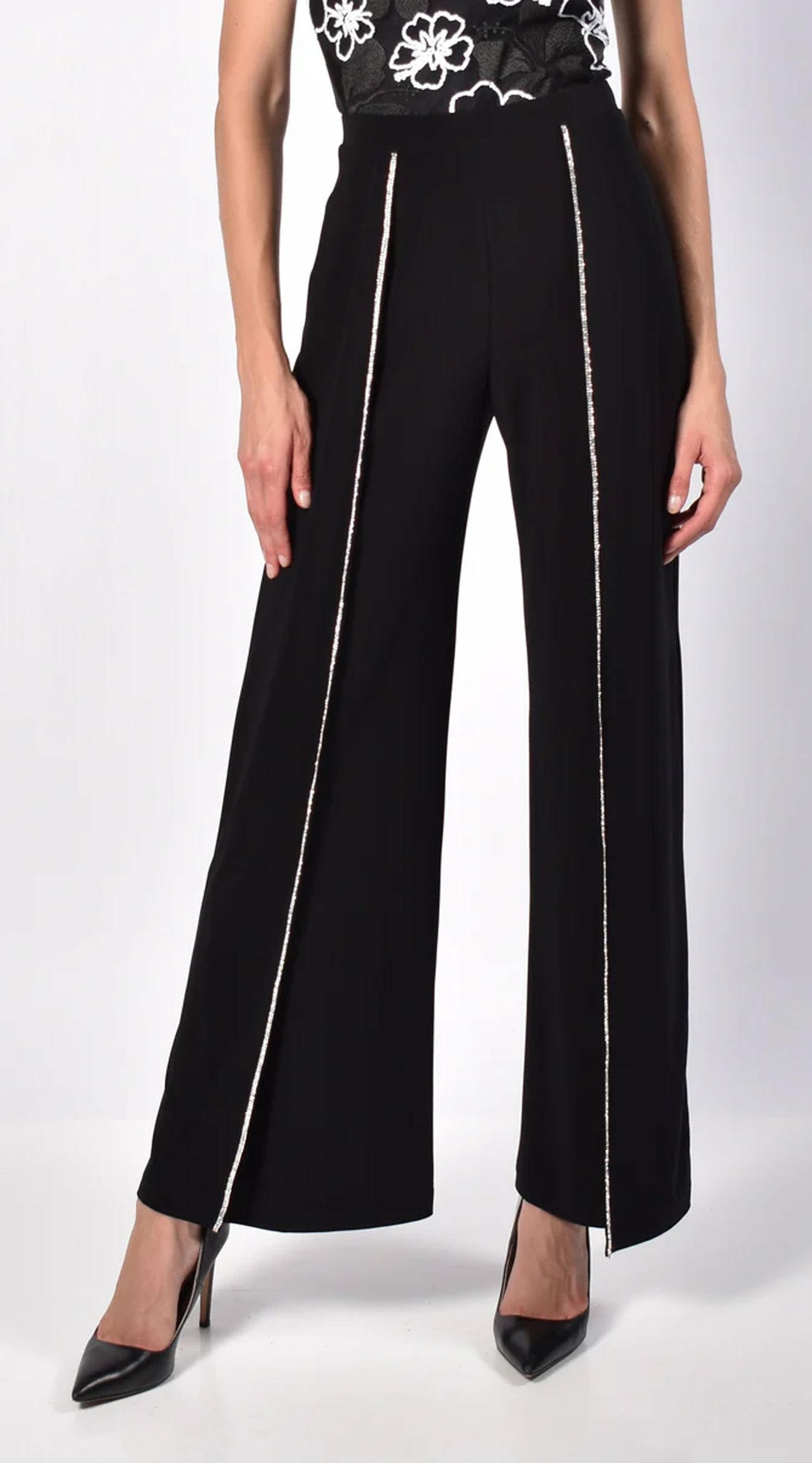  |  Hose Basic festlich | 42 | black