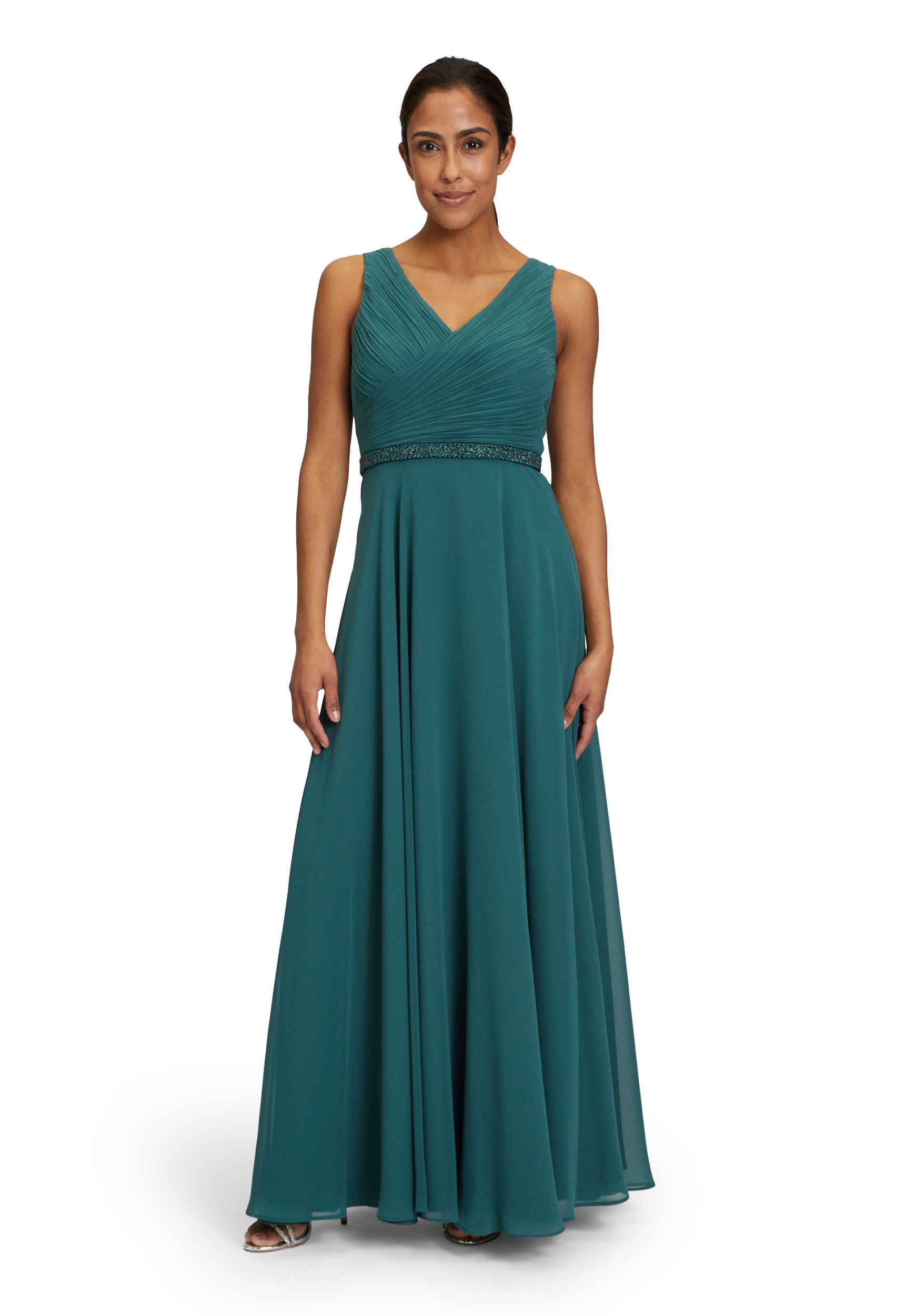 Vera Mont |  Vera Mont Langes Kleid  | 46 | dark emerald