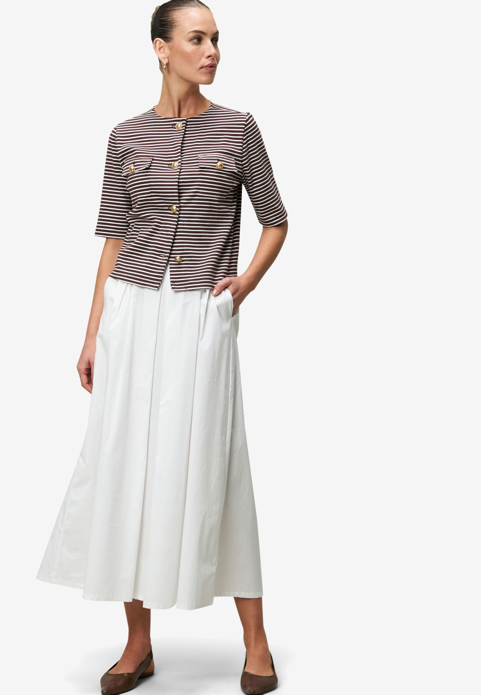 Zero |  Zero Blazer-Jacke | 34 | browncream