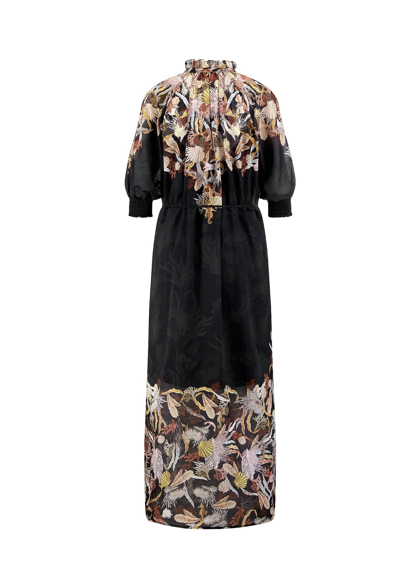 Riani |  Riani Freizeitkleid  | 40 | black patterned