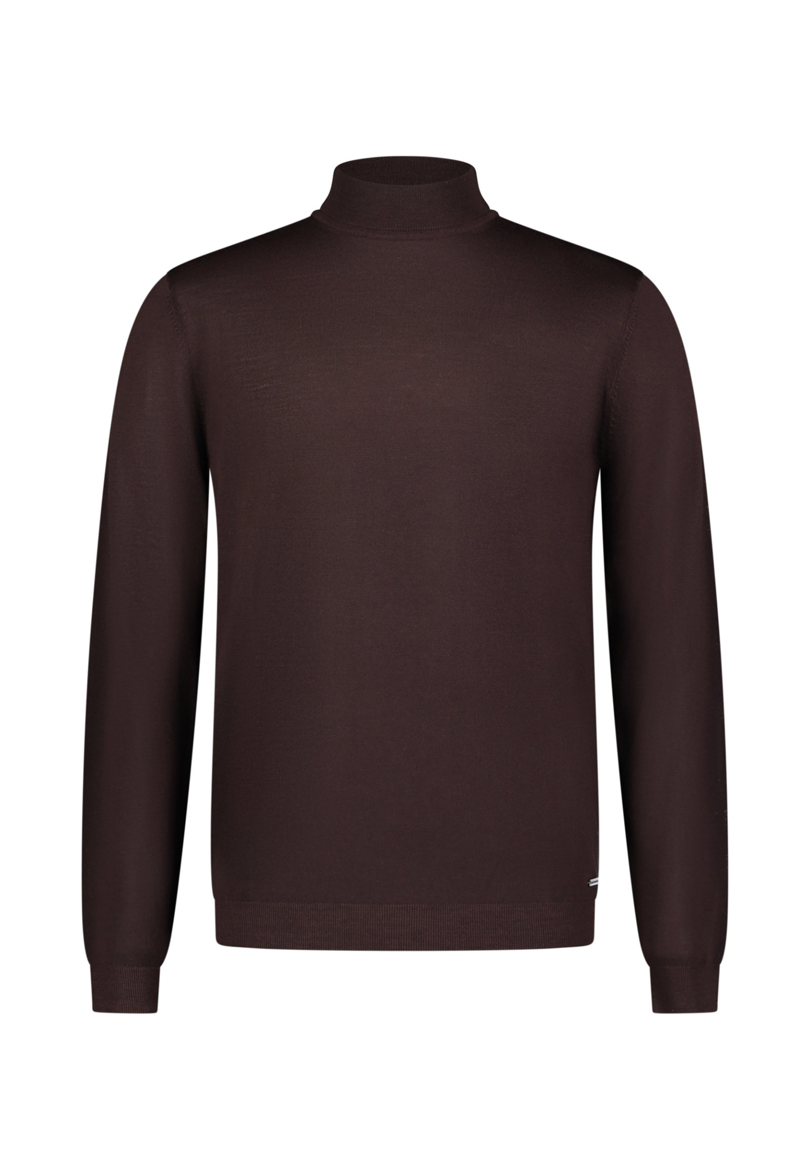 HERREN-PULLOVER 1/1 ARM, DARK RED #1