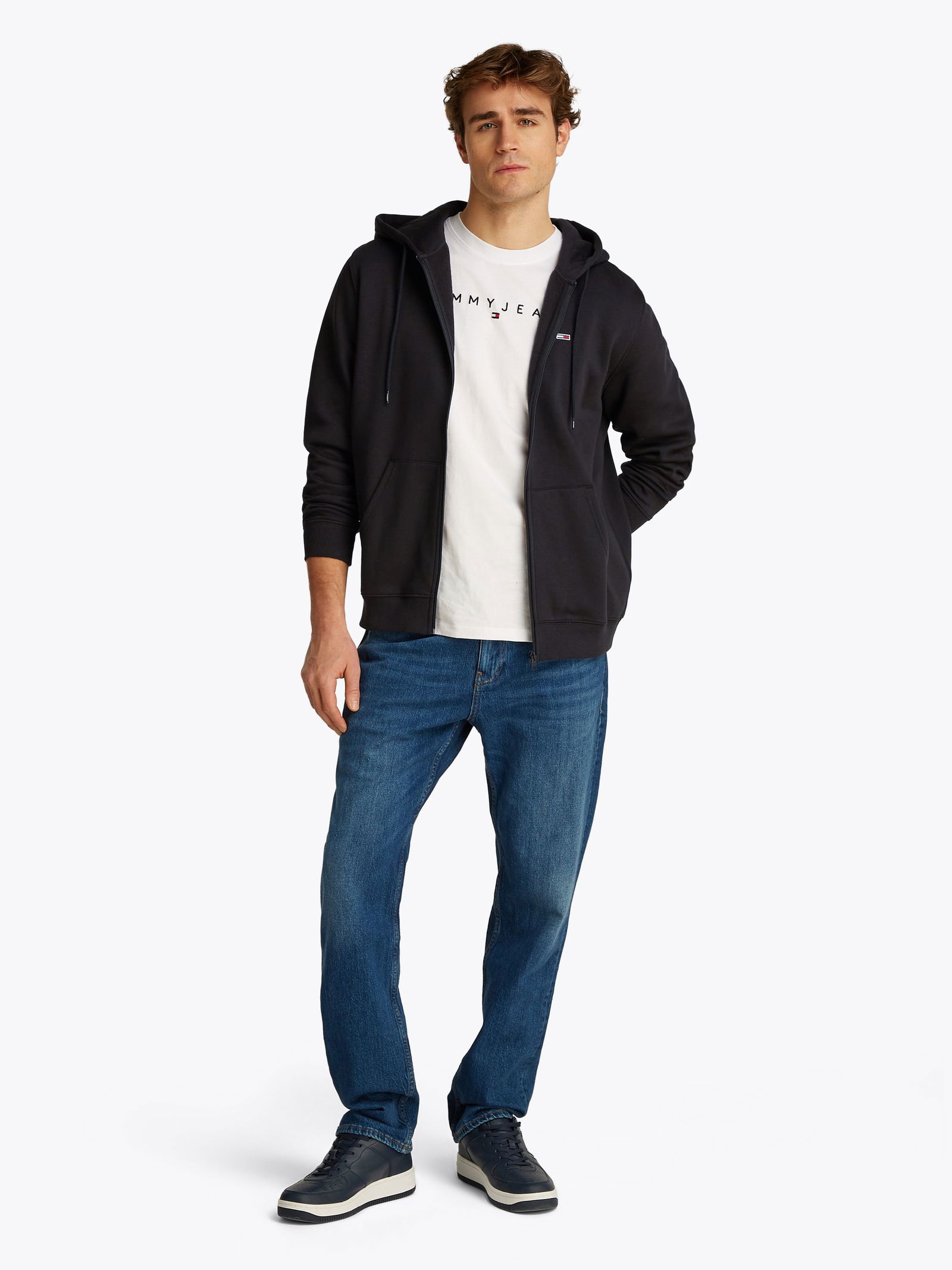 Tommy Jeans |  Tommy Jeans Sweatjacke  | XXL | black