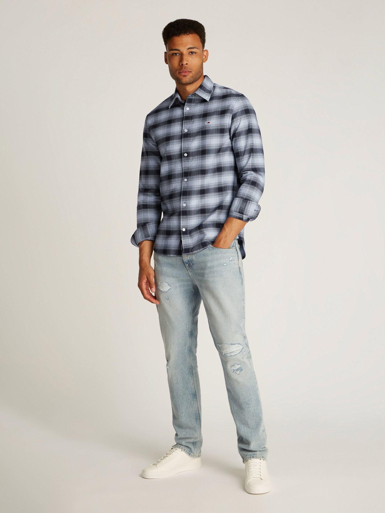 6beab1ec02058d9013a770ac86015814 | TJM CHECK OXFORD SHIRT | XL | C3Q