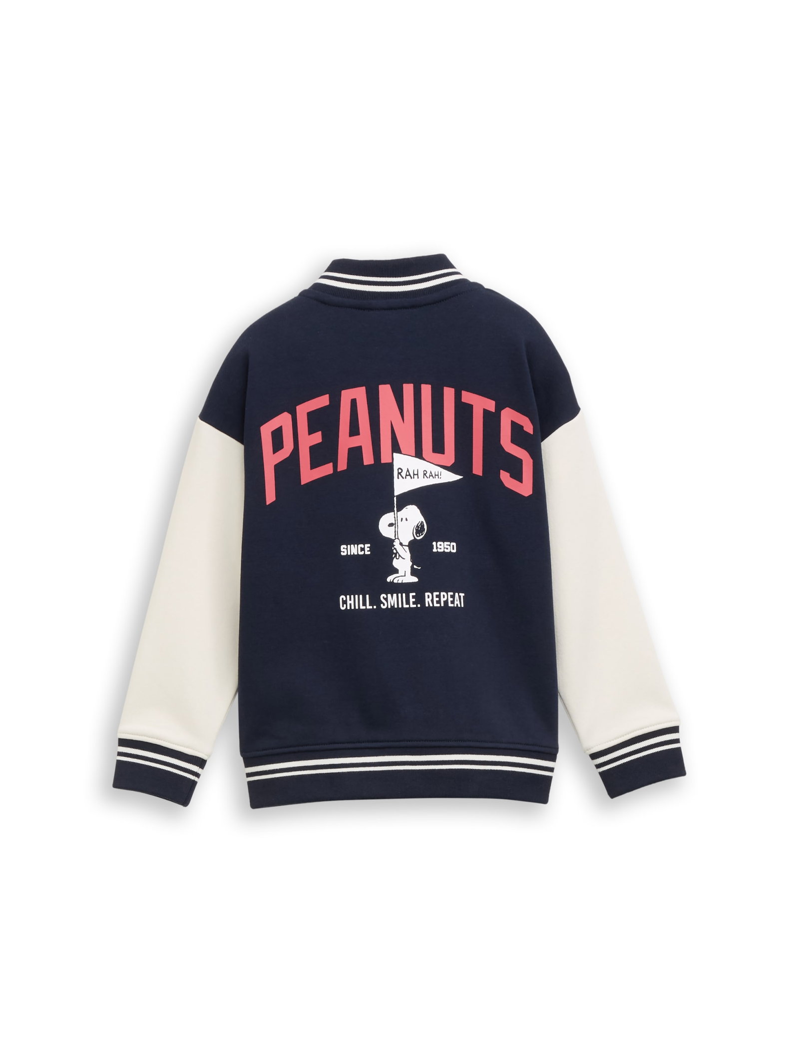 Peanuts oversize college sweat, sky captain blue #2