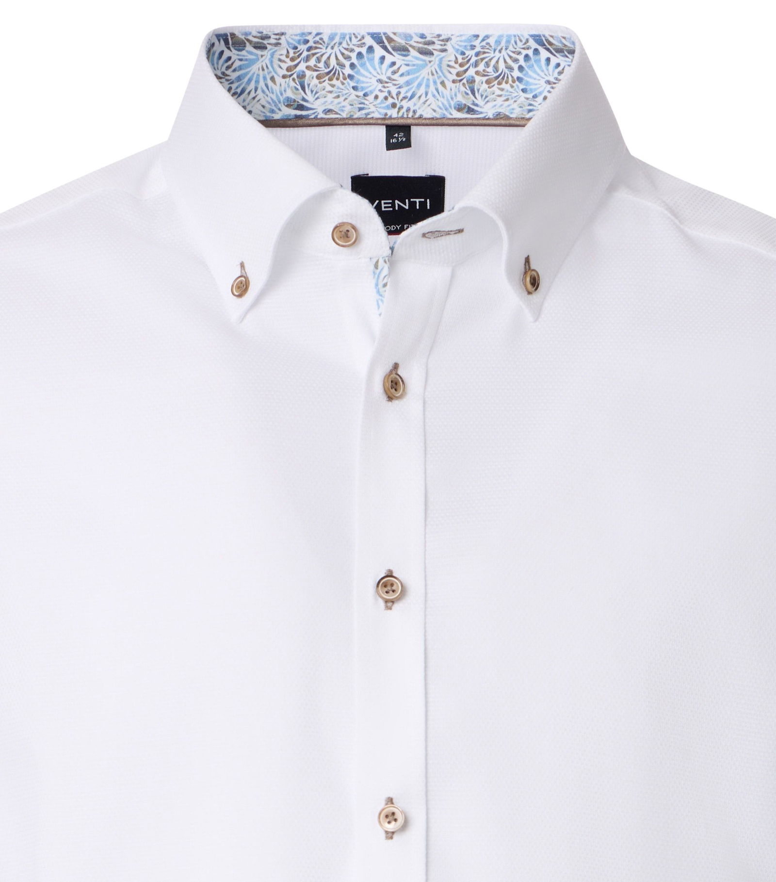 VENTI |  VENTI Hemd Modern Fit  | 42 | weiss