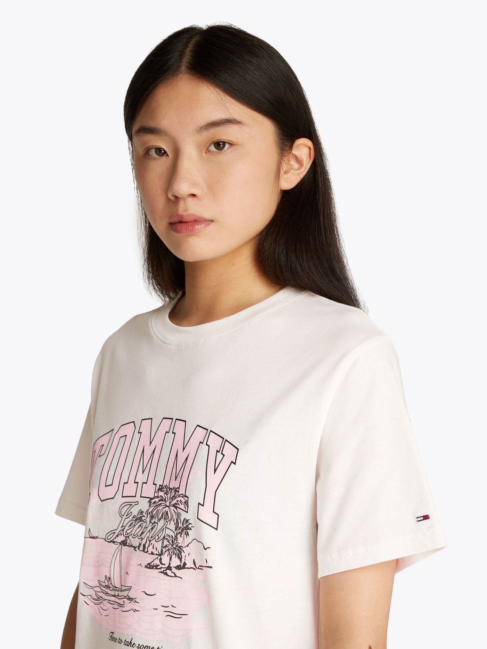 Tommy Jeans |  Tommy Jeans Shirt  | XS | ecru