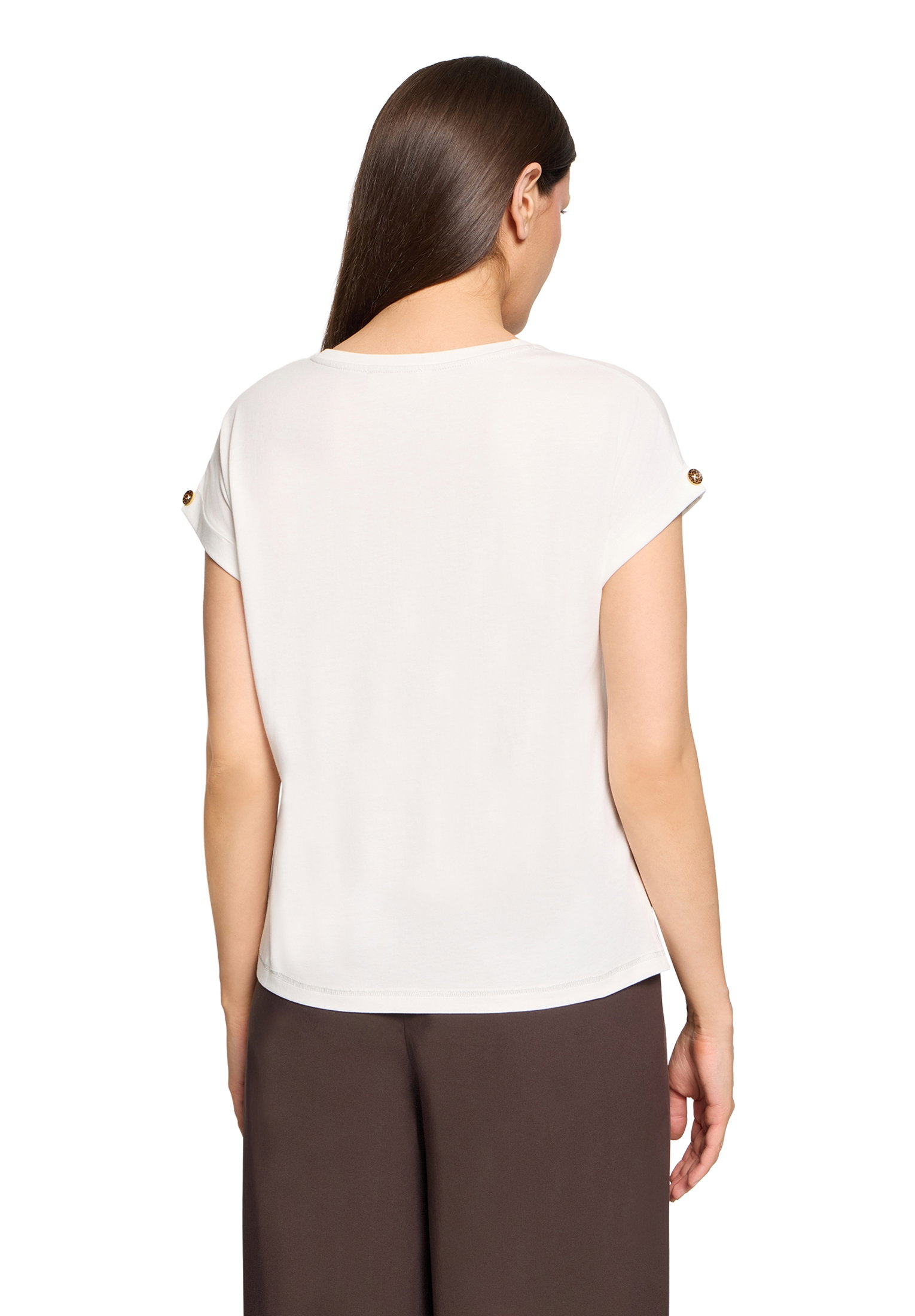 Shirt Kurz 1/2 Arm, Patch Cream/Beige #4