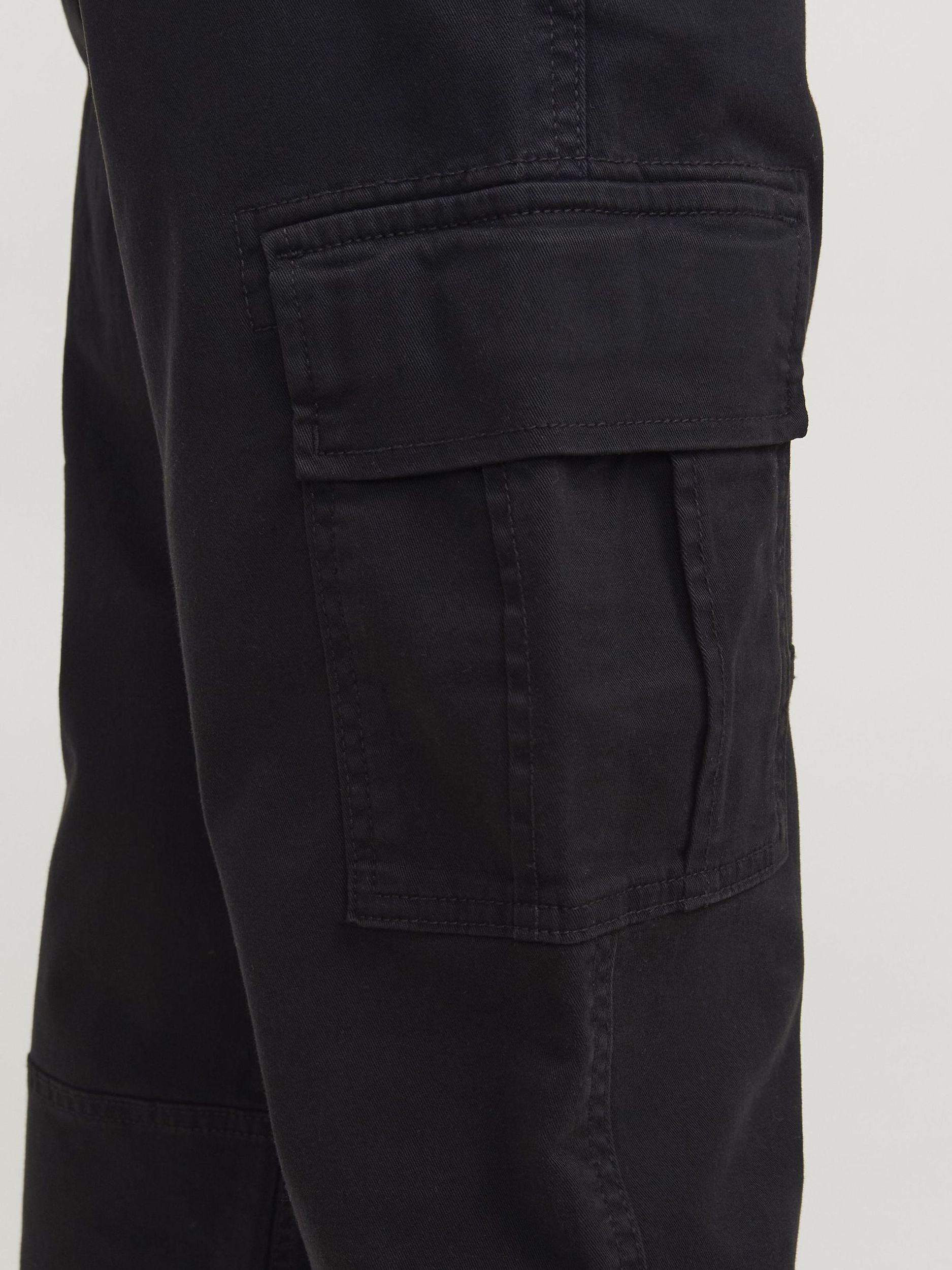 Jack&Jones |  JPSTKANE JJHARLOW CARGO NOOS JNR | 146 | black