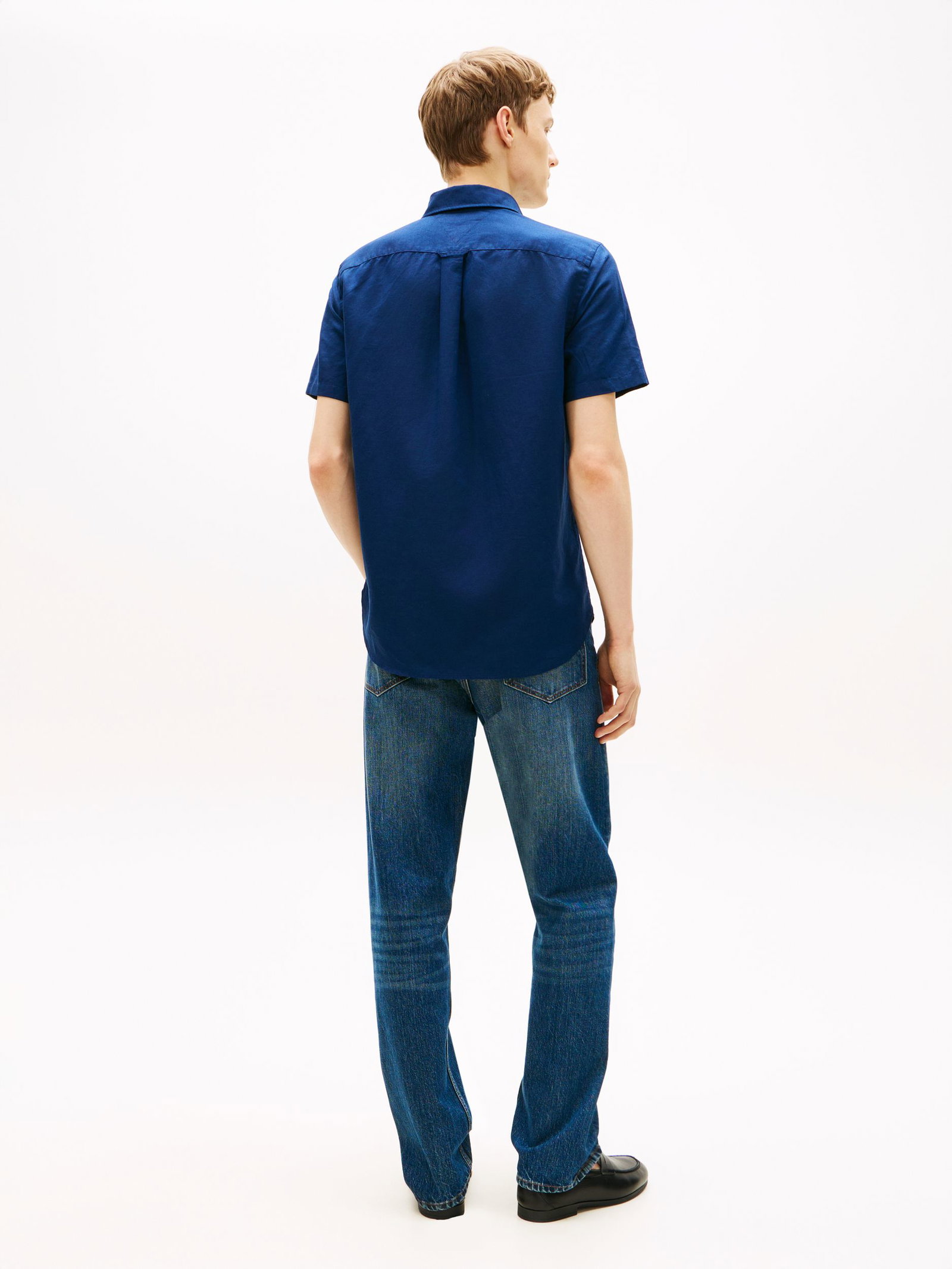 Tommy Hilfiger |  Tommy Hilfiger Hemd Regular Fit  | M | carbon navy