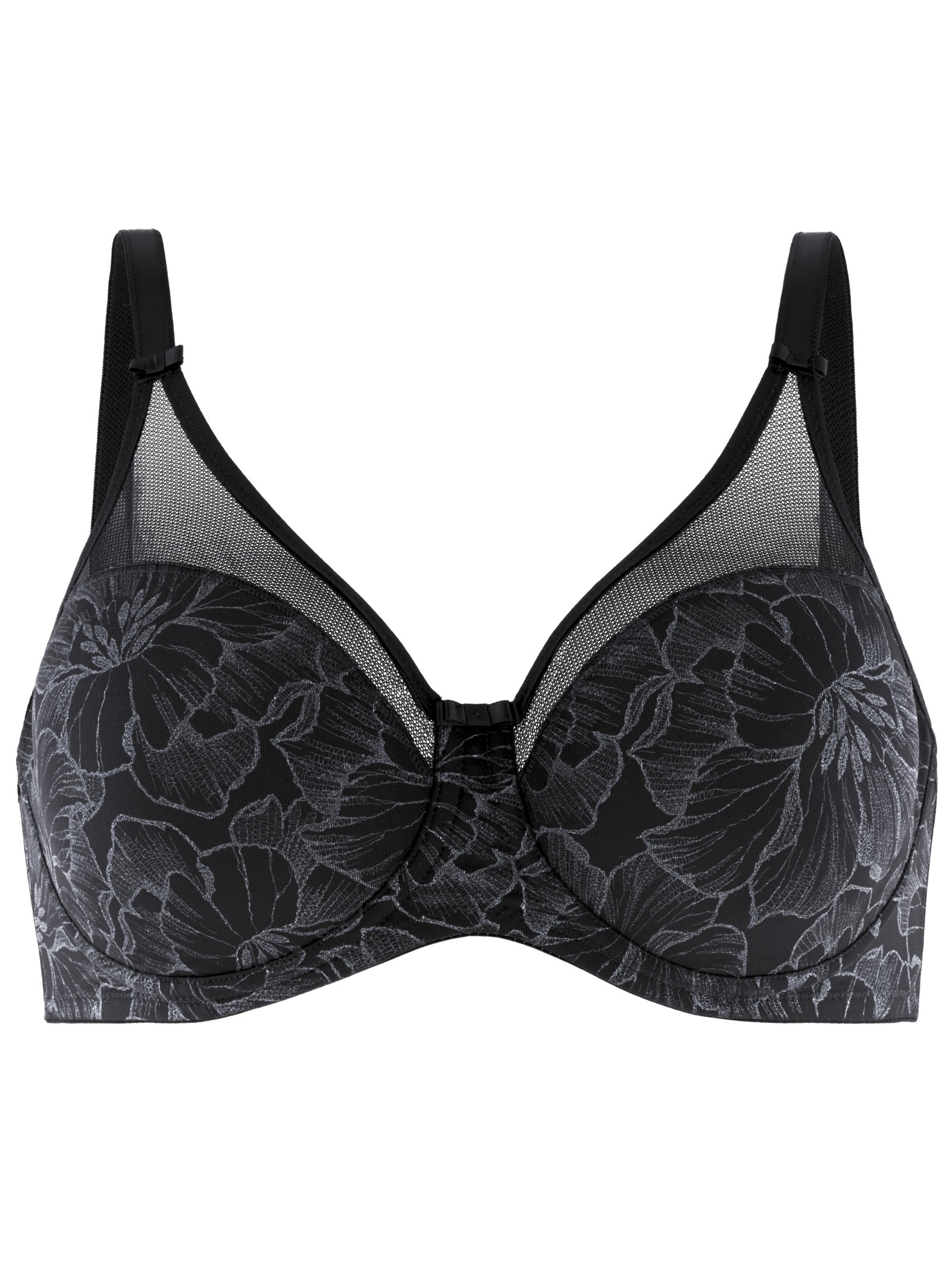 Felina Bügel-BH: Eleganz und Komfort in Schwarz Bloom #1