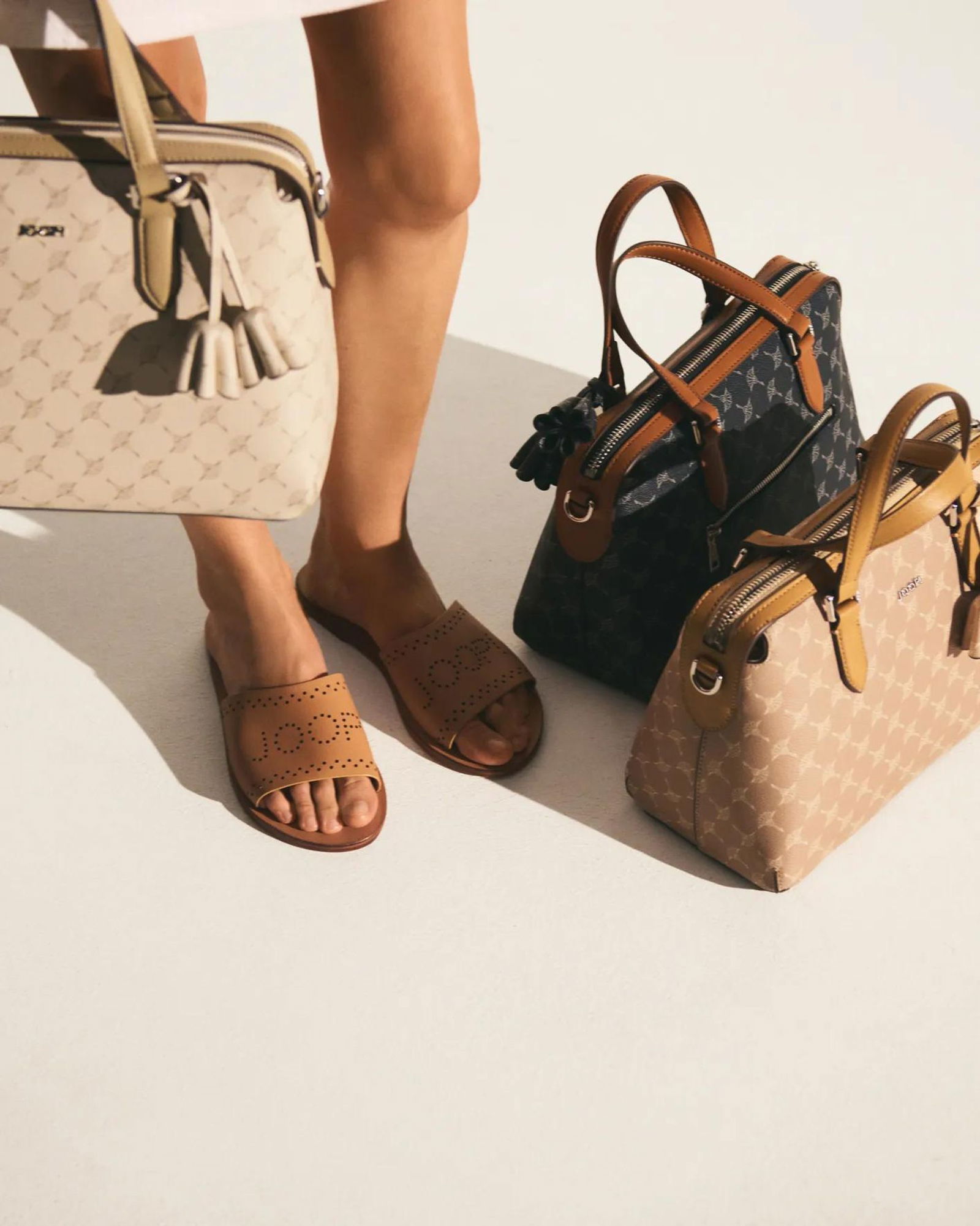 Joop |  Joop Druckbluse  | 40 | white