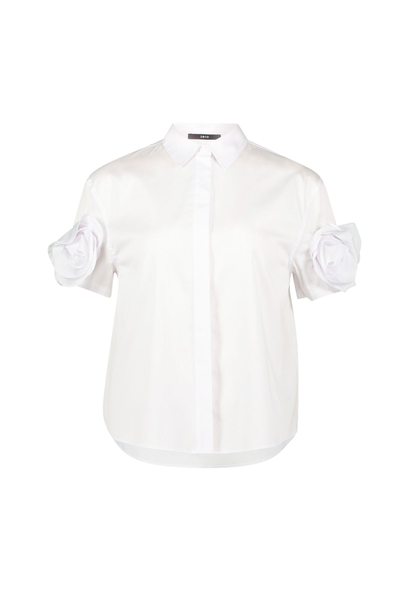 ffe83a4f451b017fab06034f70b6cdf7 Zero |  Zero Druckbluse  | 36 | brilliant white