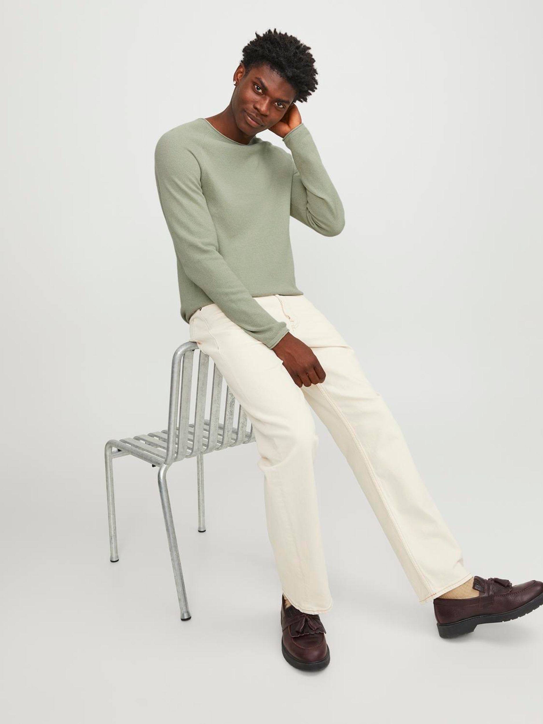 Jack&Jones |  Jack&Jones Pullover  | M | hellgrau