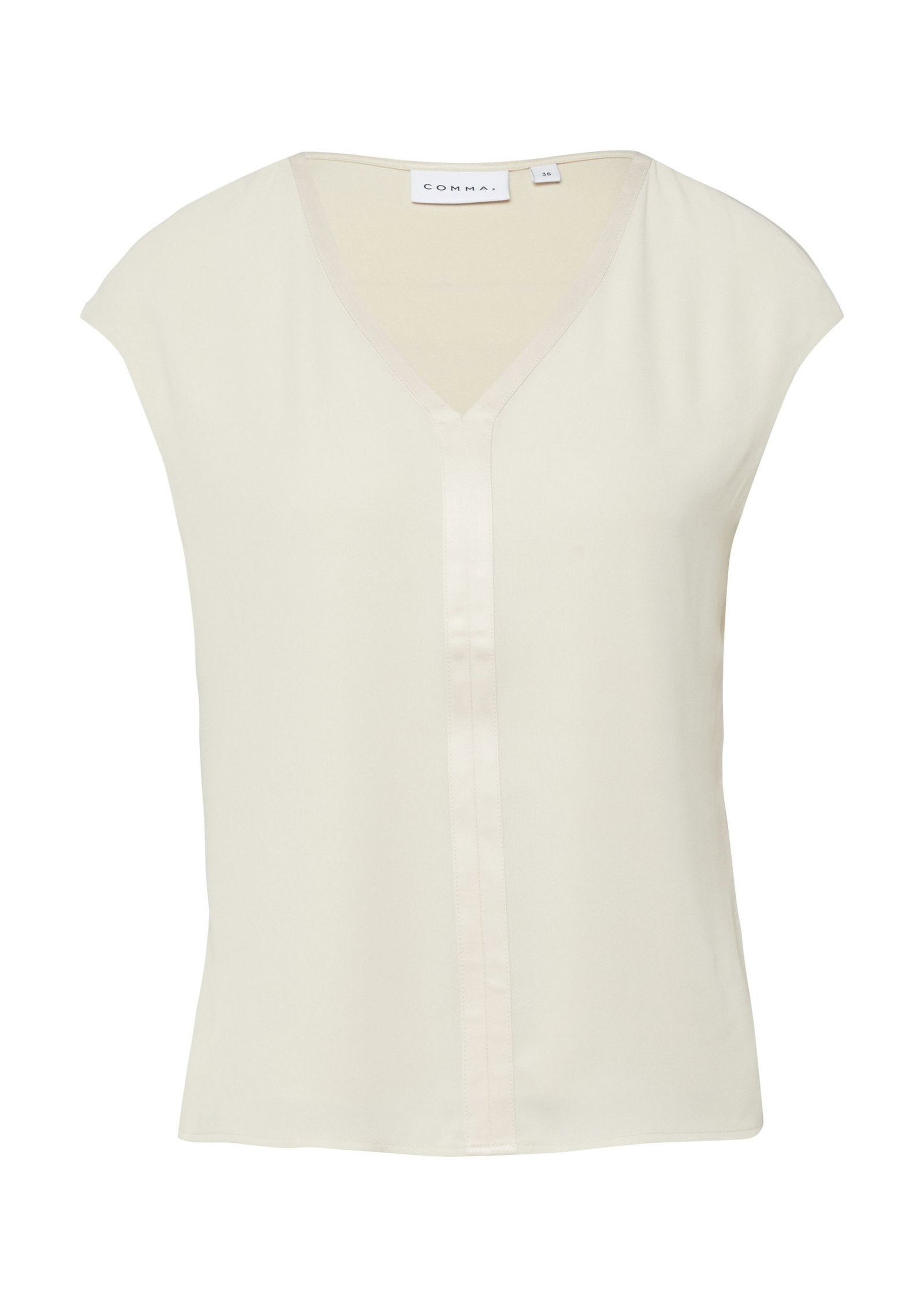 95412b9861631a22867cd3da144ab77d Comma | Comma Blusentop | 46 | beige