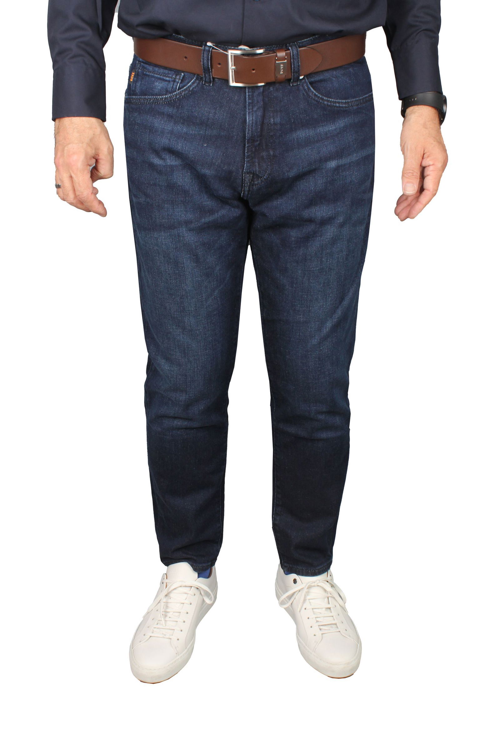b57a09585120f05d3730d967c5cc28e2 Boss Orange |  BOSS Slim-Fit Jeans "DELAWARE" | 33/34 | dark blue