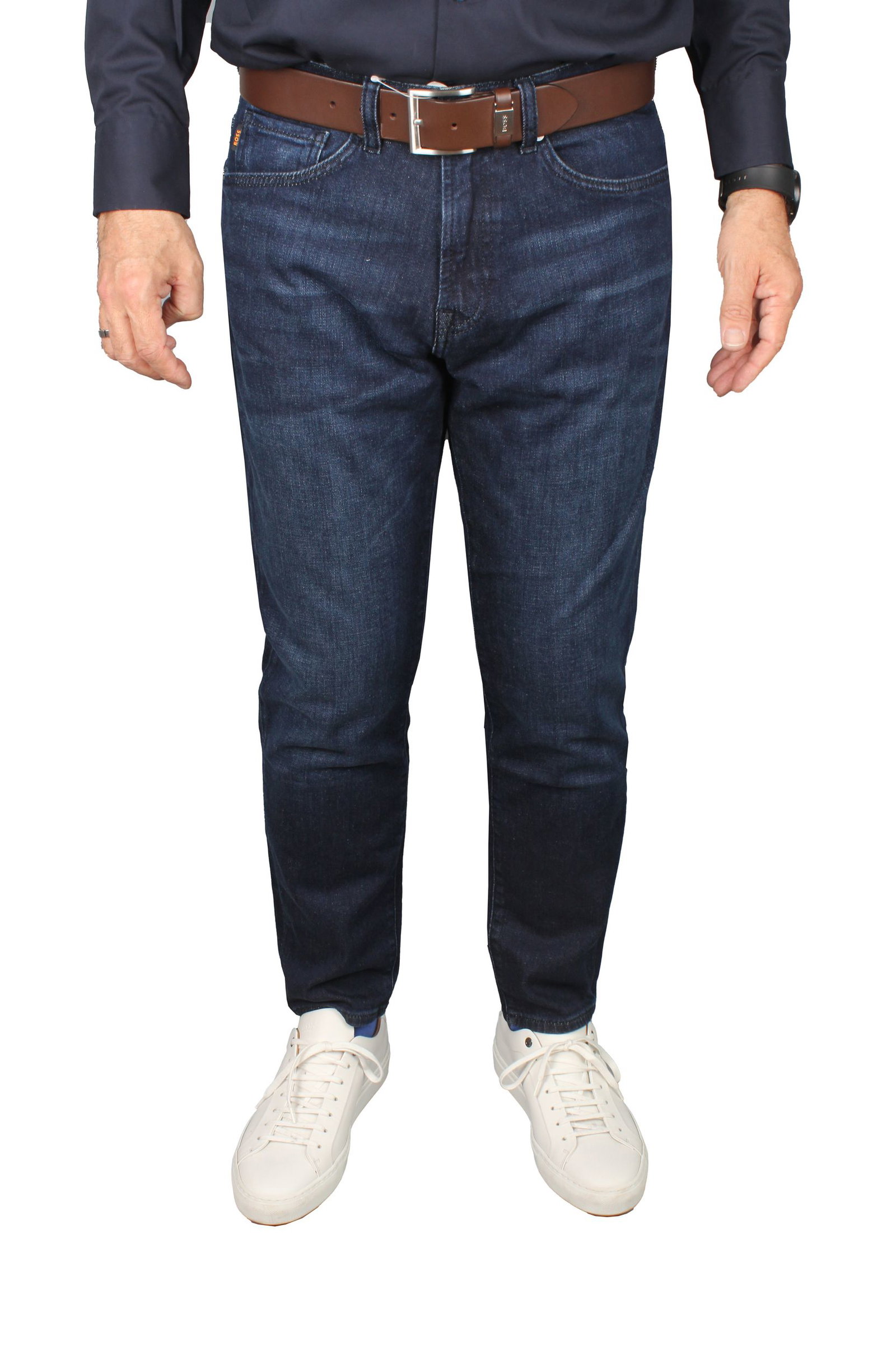 b57a09585120f05d3730d967c5cc28e2 Boss Orange | BOSS Slim-Fit Jeans "DELAWARE" | 33/34 | dark blue